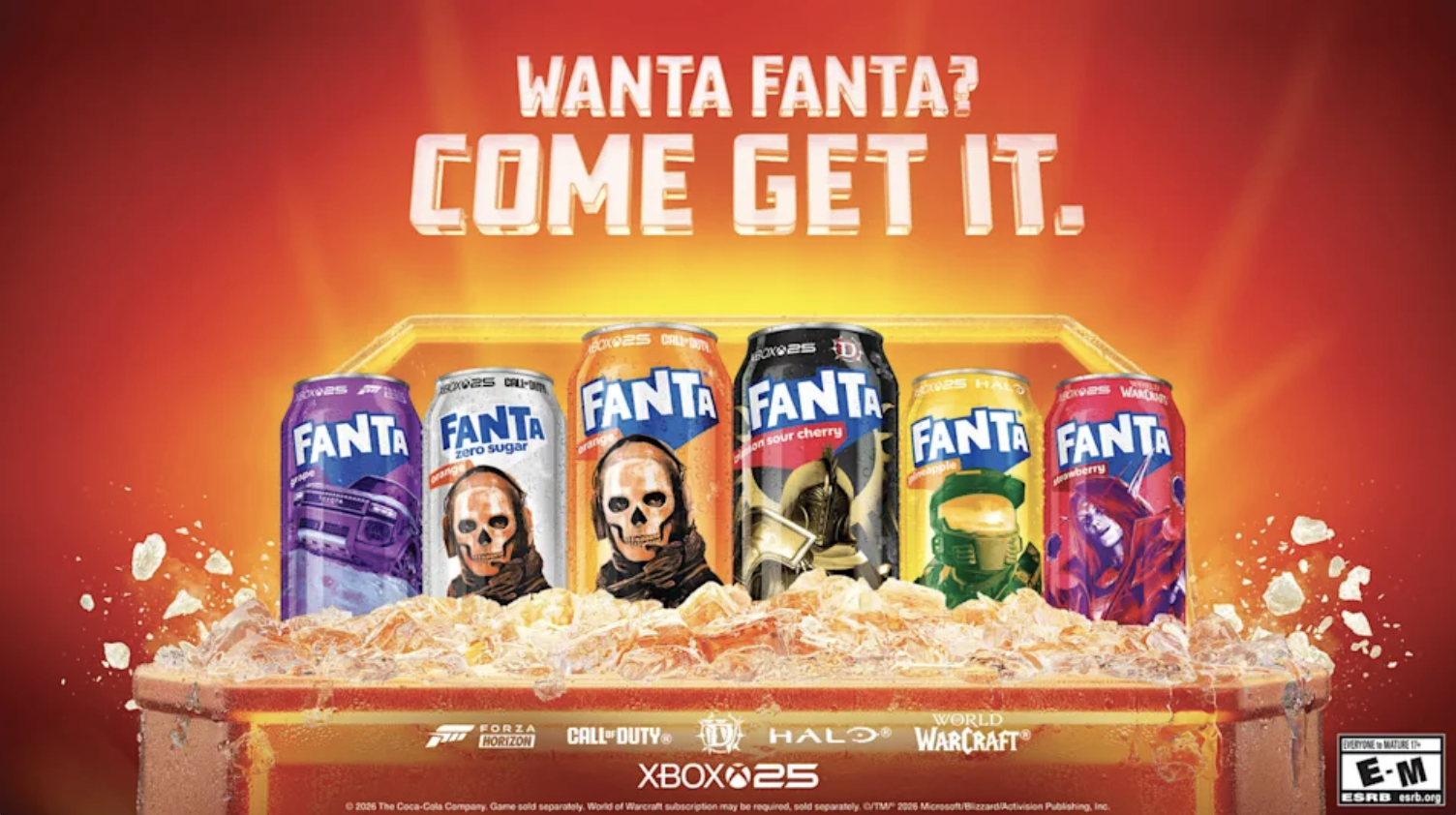 The new Fanta Crimson Flavor | Source: Fanta The new Fanta Crimson Flavor | Source: Fanta