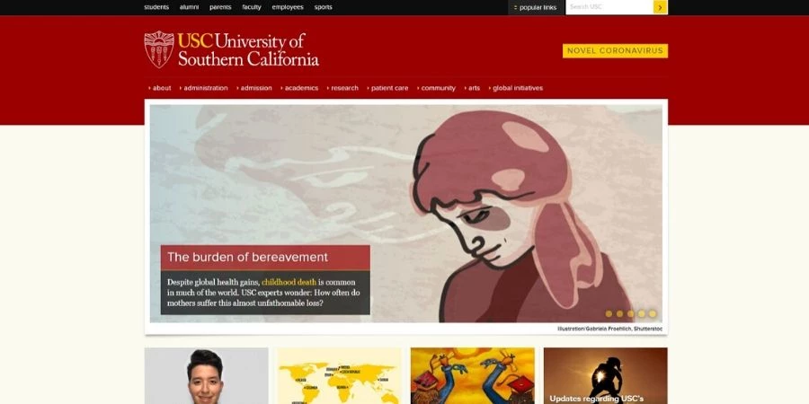 University Of Southern California App development schools: University Of Southern California (Los Angeles, Ca)