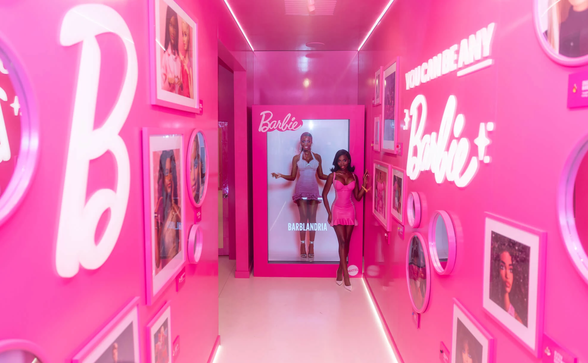Olandria Carthen in the Barbie Coachella activation | Source: Barbie Olandria Carthen in the Barbie Coachella activation | Source: Barbie