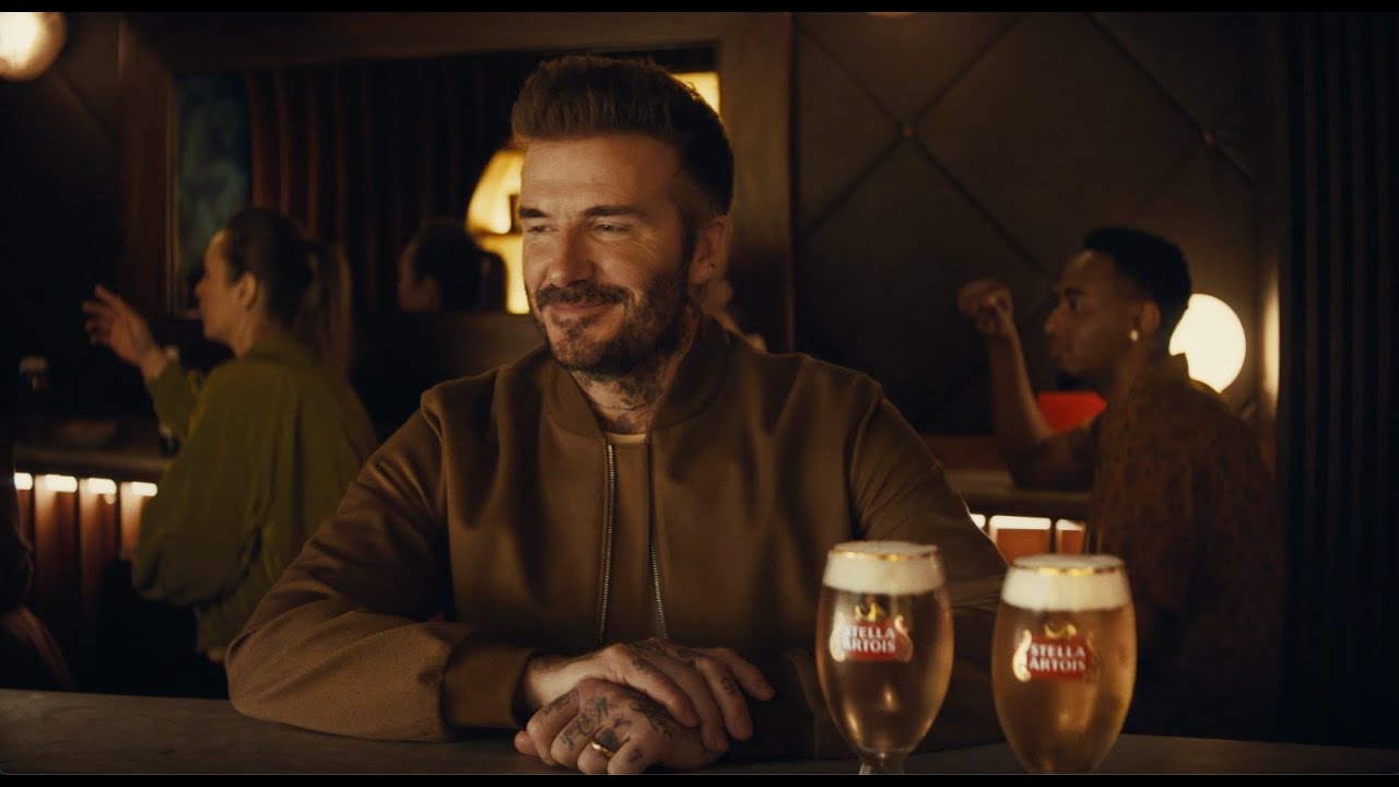 David Bekham in Stella Artois' 'Taste Worth More' Ad | Source: Stella Artois David Bekham in Stella Artois' 'Taste Worth More' Ad | Source: Stella Artois