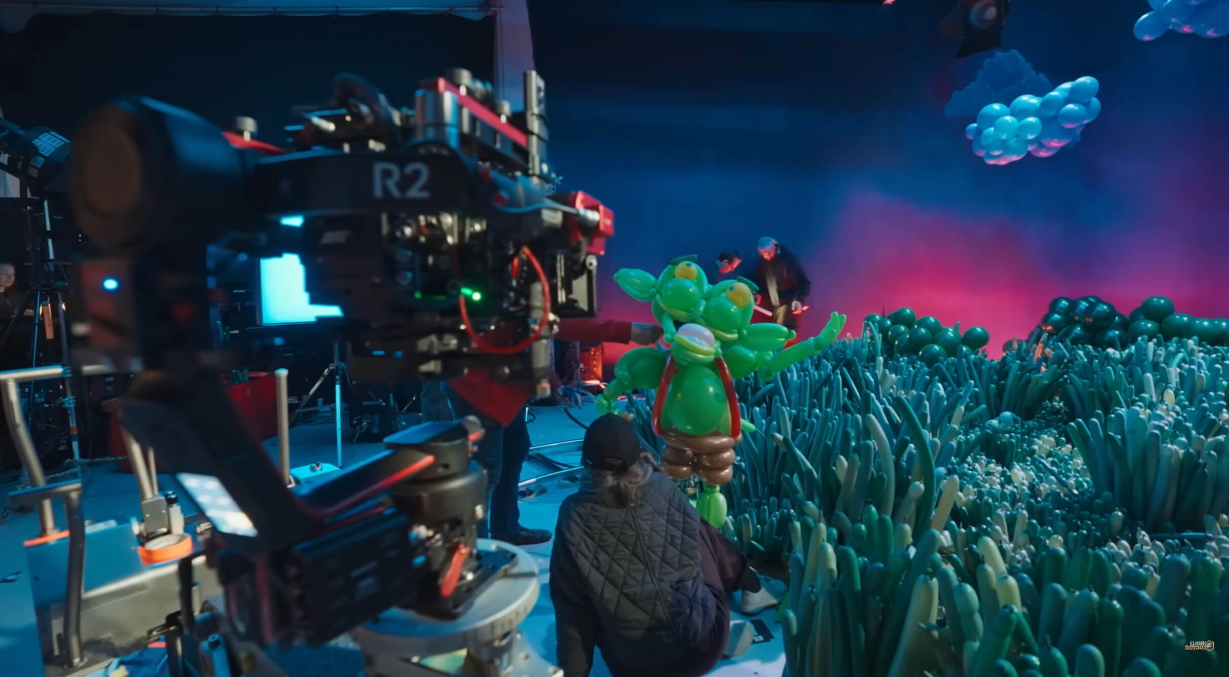 Behind the Scenes Footage from Clash Royale's Stop Animation Spot | Source: Clash Royale