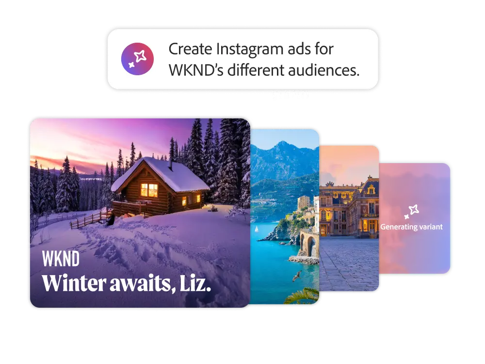 A screenshot from Adobe CX Enterprise showing its content supply management capabilities