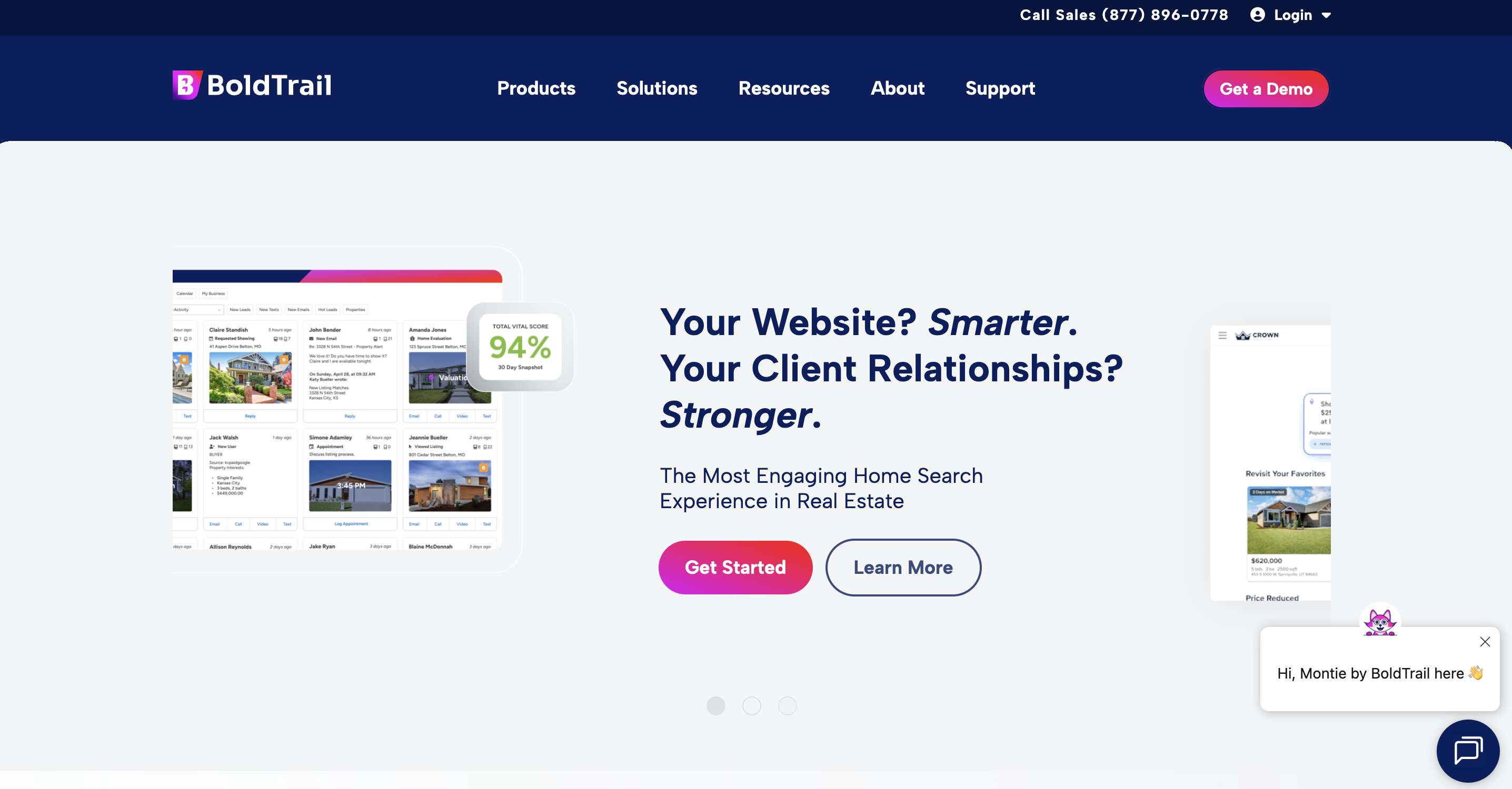 best crm for real estate: boldtrail