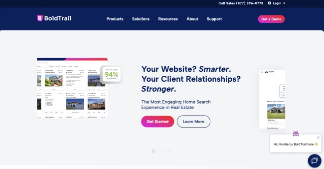best crm for real estate: boldtrail