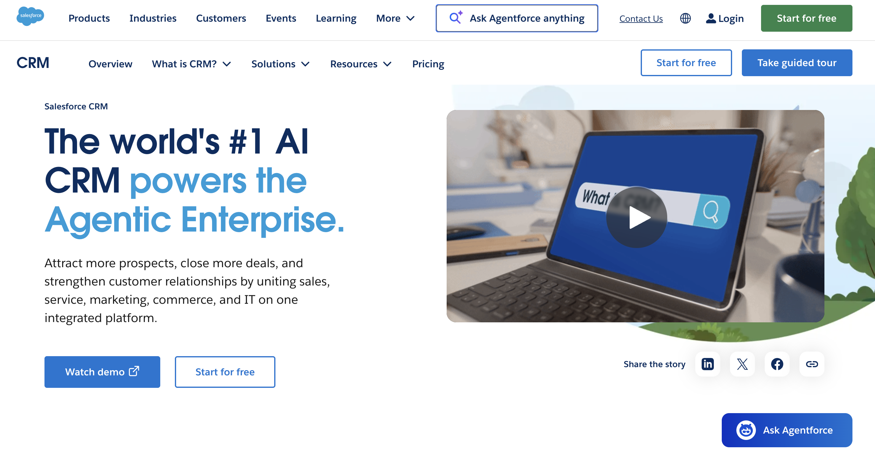 best crm for real estate: salesforce