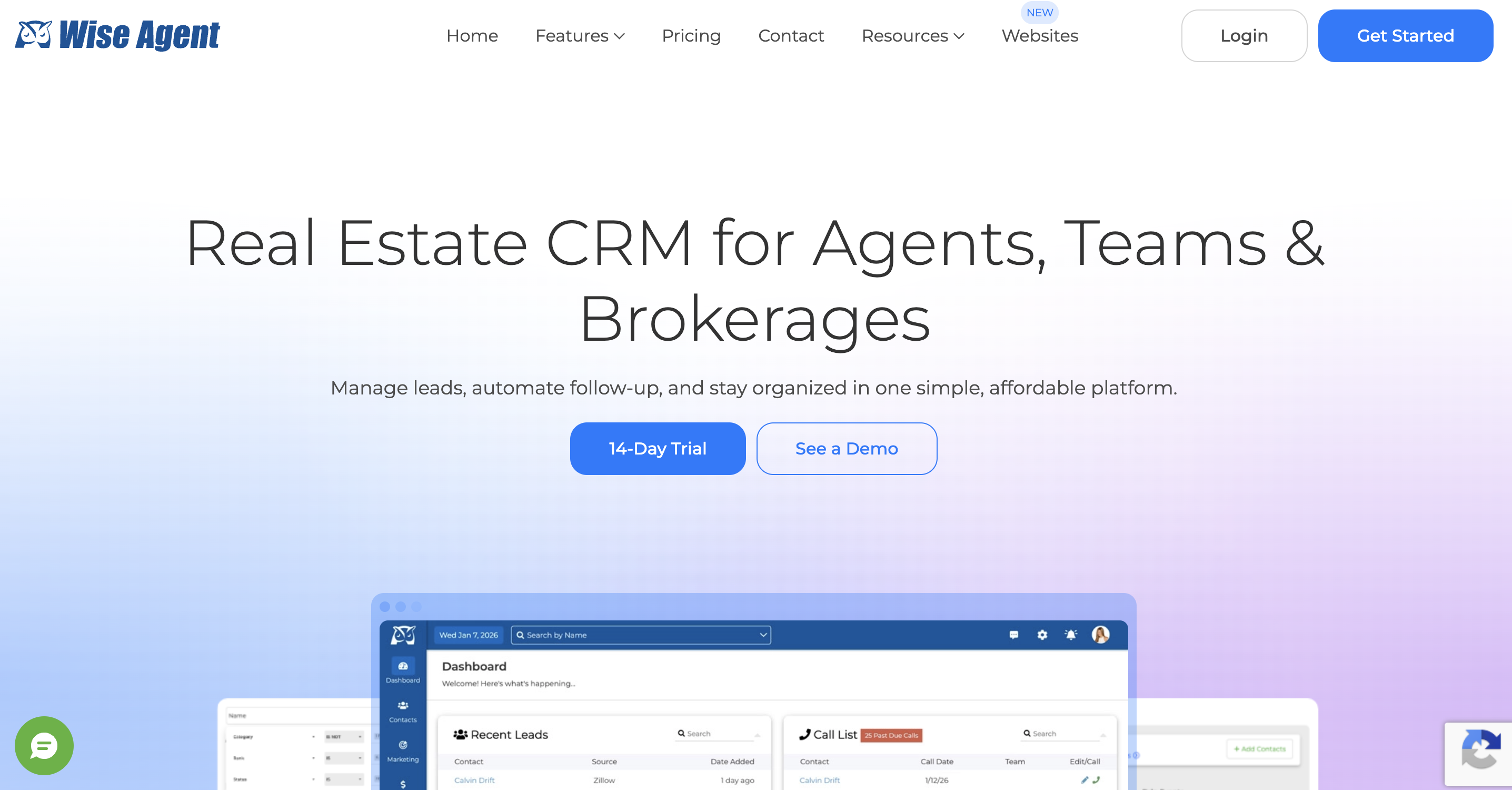 best crm for real estate: wise agent