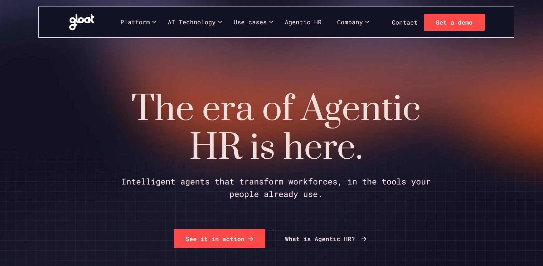 Gloat Gloat homepage