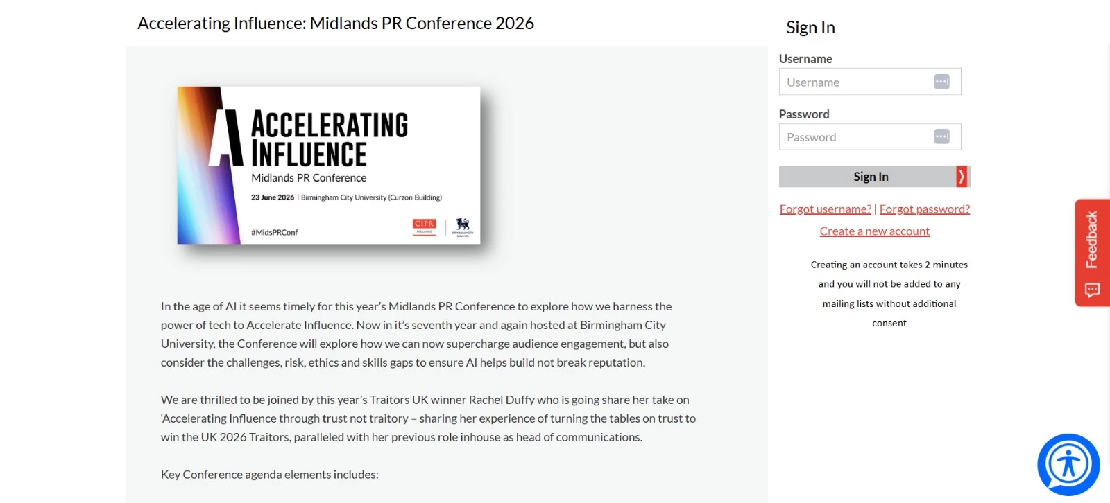 CIPR event