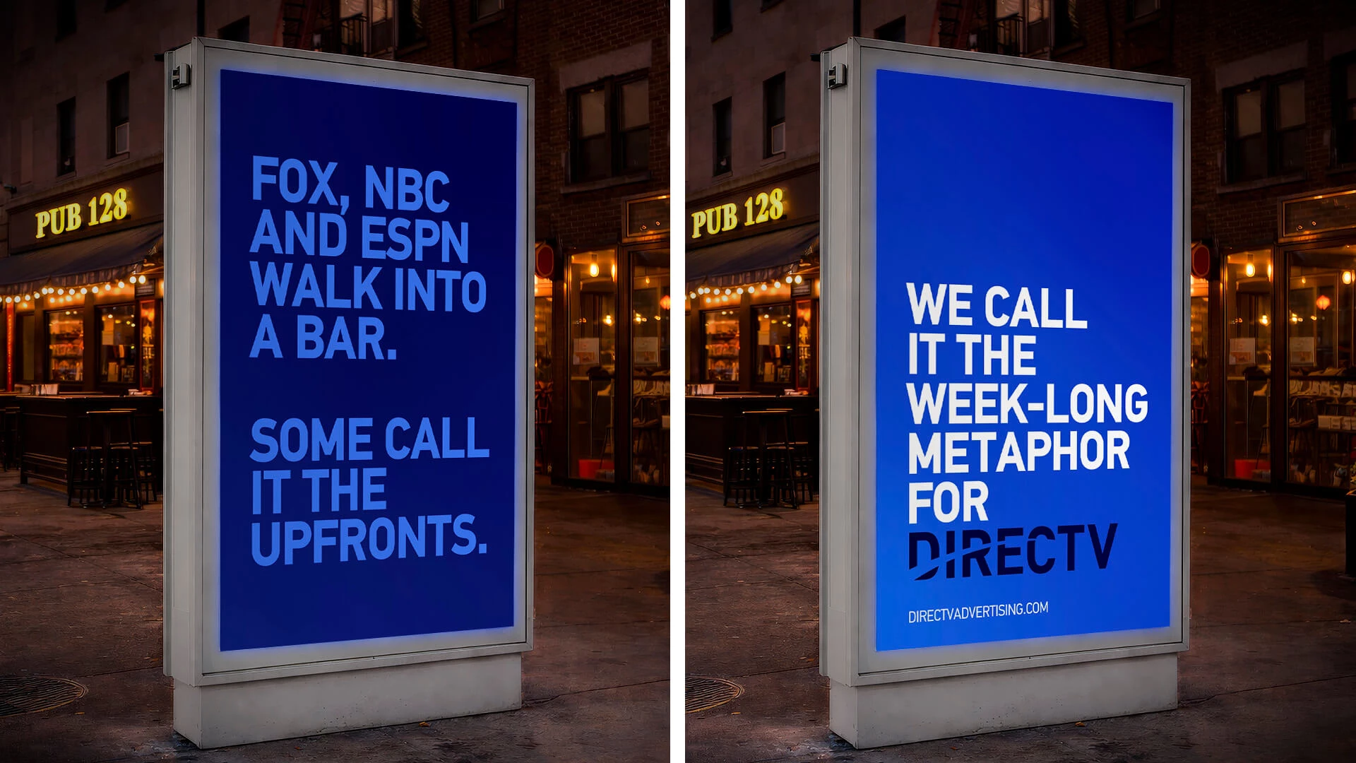directv-upfront-metaphor-dtv-bus-shelter-2 DIRECTV street ad