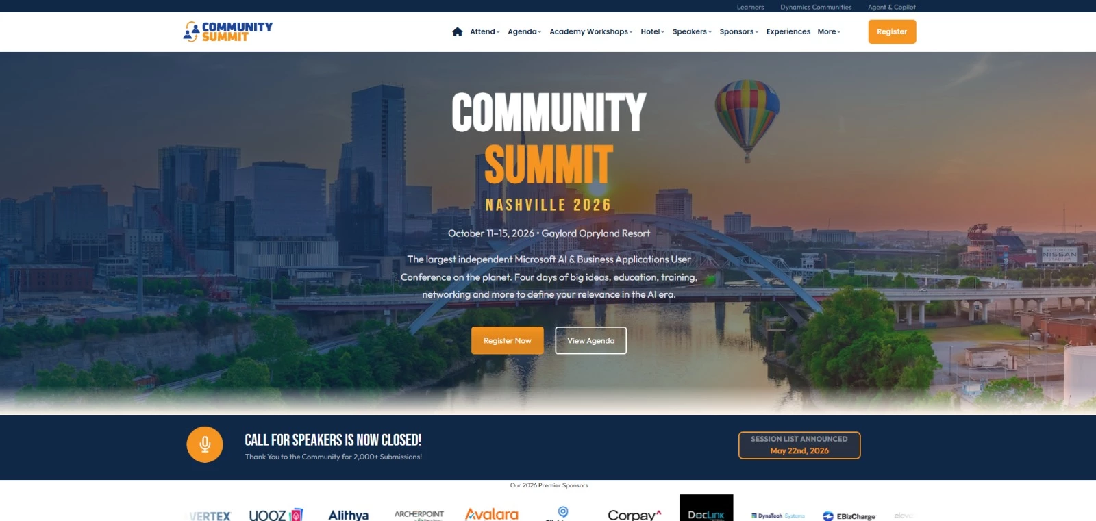Community Summit Conference