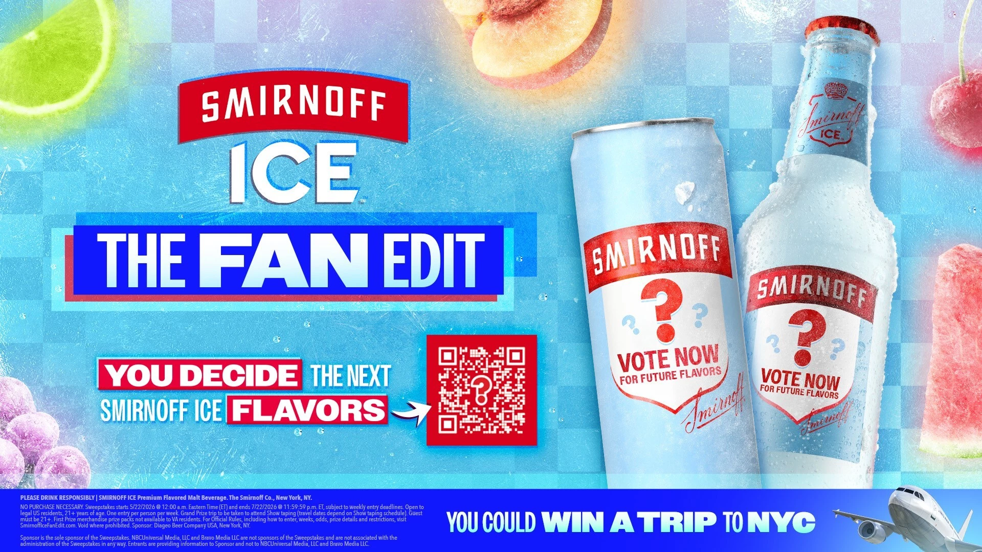 Smirnoff's "The Fan Edit" Banner | Source: Smirnoff Ice