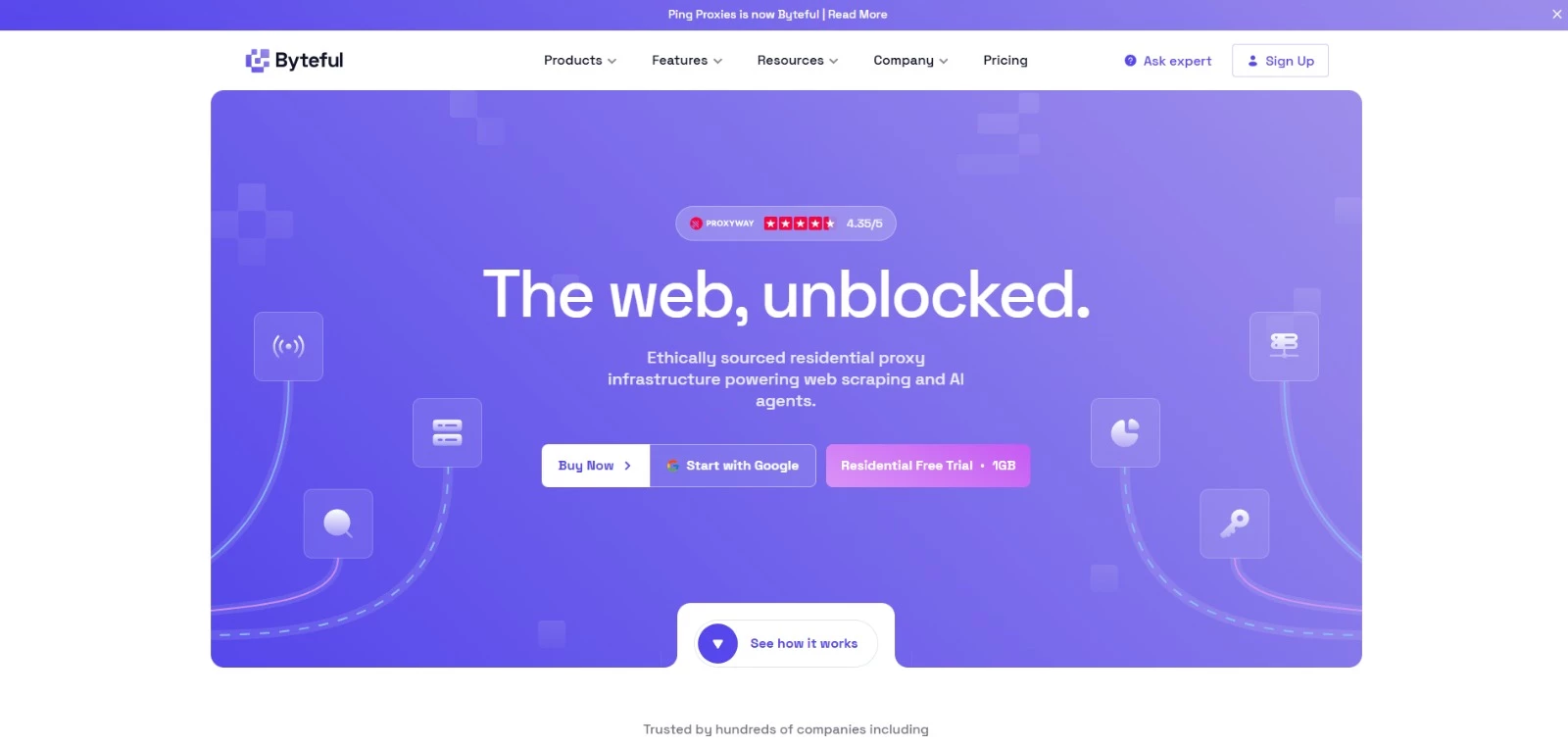 Byteful homepage