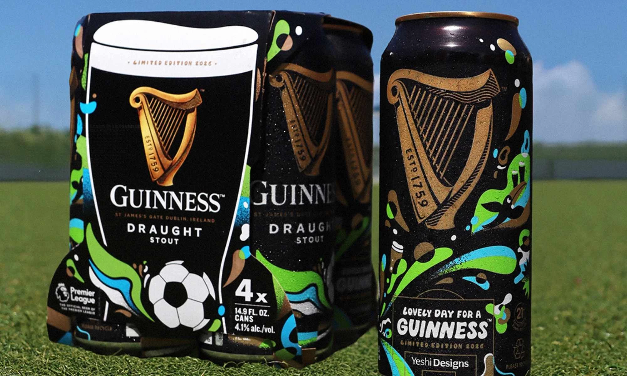 Sophia Yeshi's limited-edition packaging design for Guinness