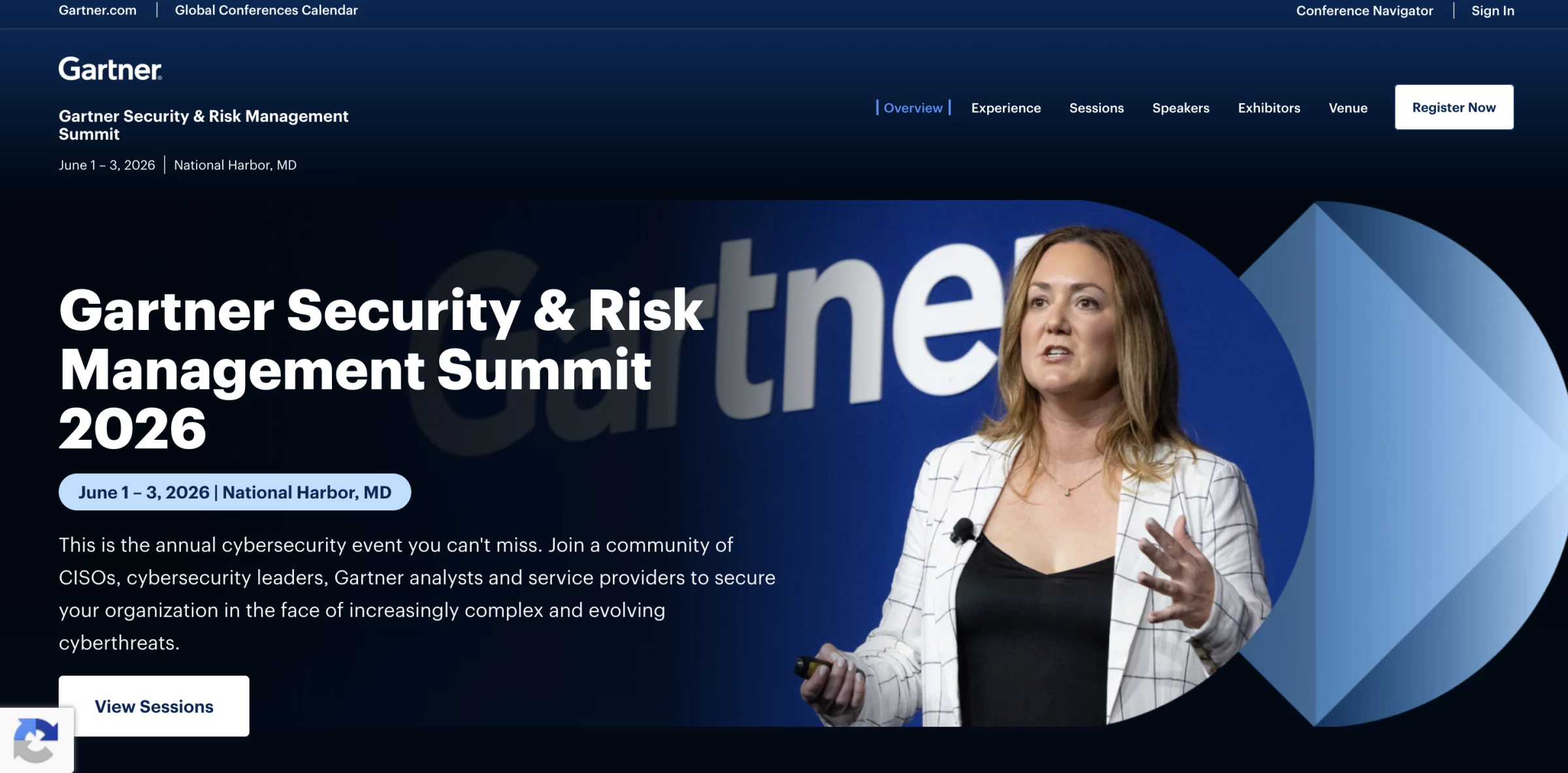 best cybersecurity conferences: gartner