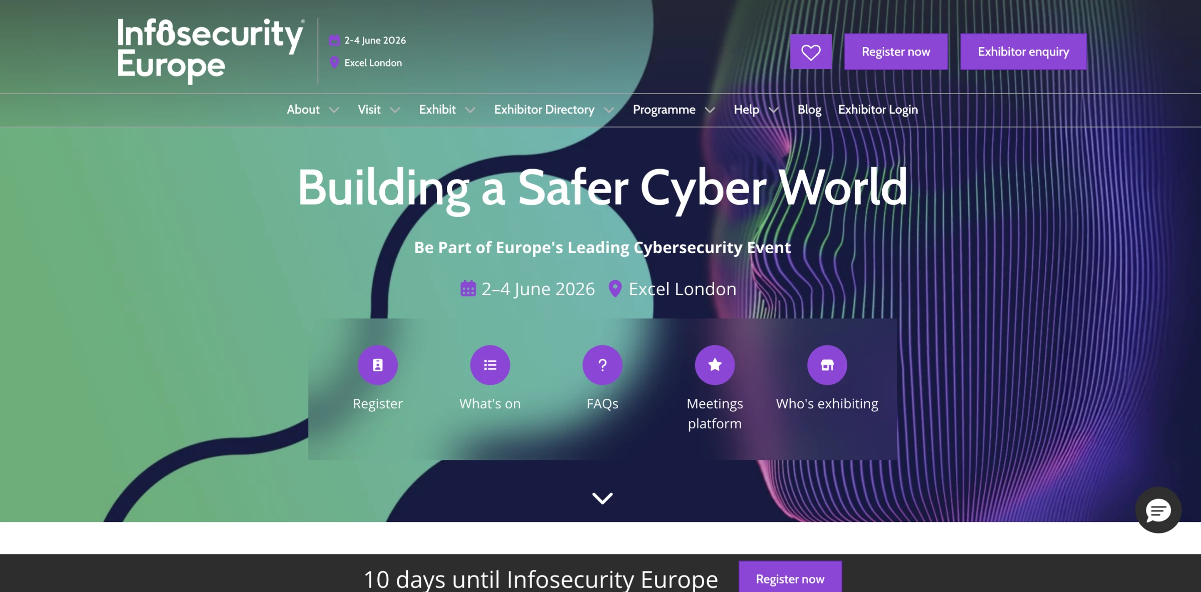 best cybersecurity conferences: infosecurity europe
