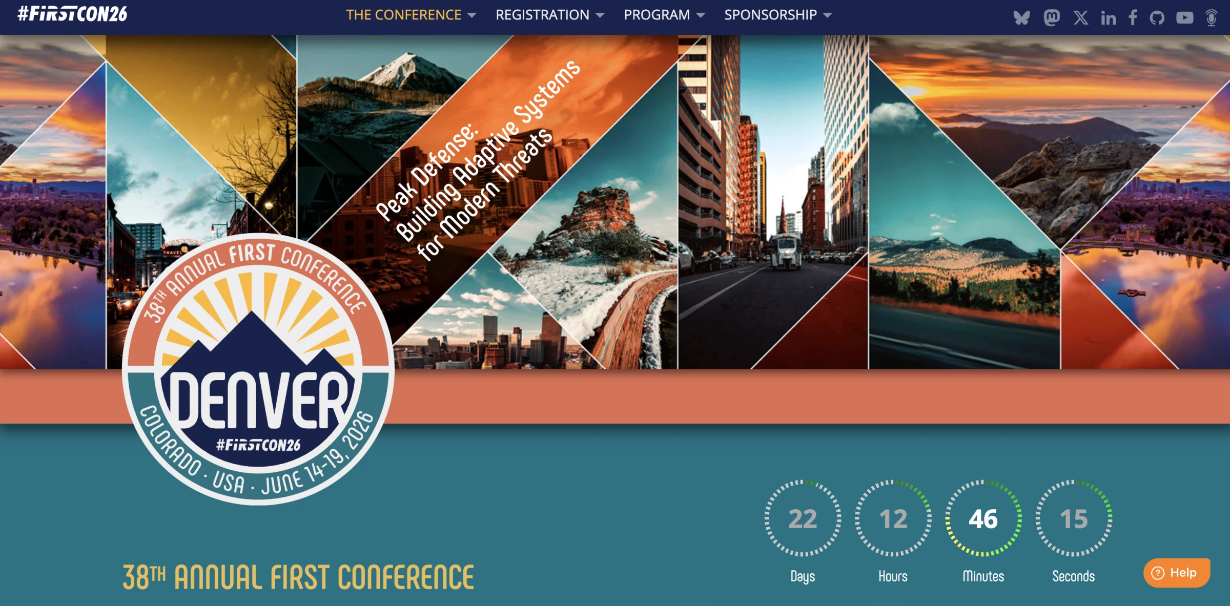 best cybersecurity conferences: first conference