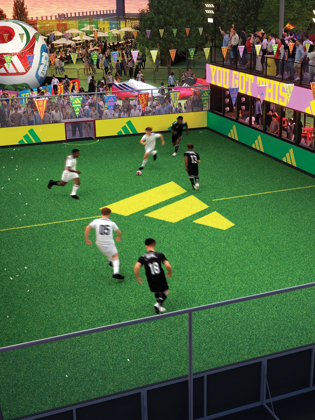 An Adicup Tournament is set to launch in Houston's "Home of Soccer" activation | Source: Adidas An Adicup Tournament is set to launch in Houston's "Home of Soccer" activation | Source: Adidas