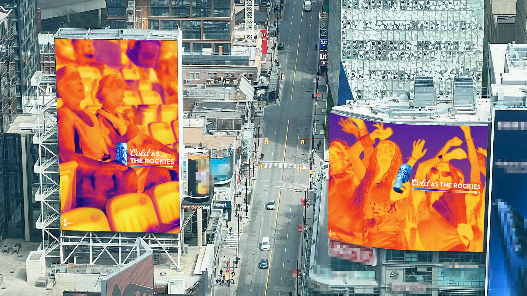 Coors Light's OOH Ads | Source: Coors Light