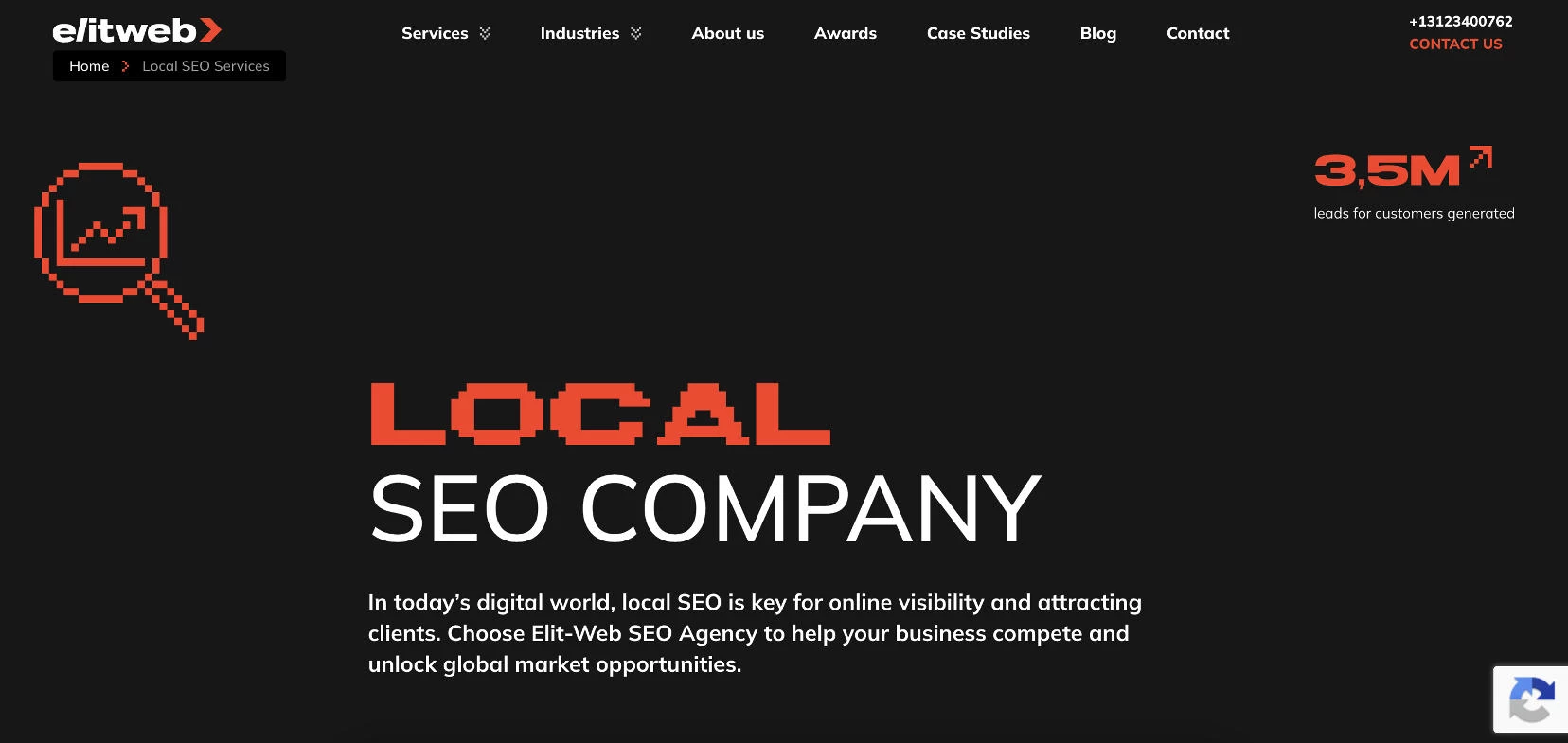 elit web homepage