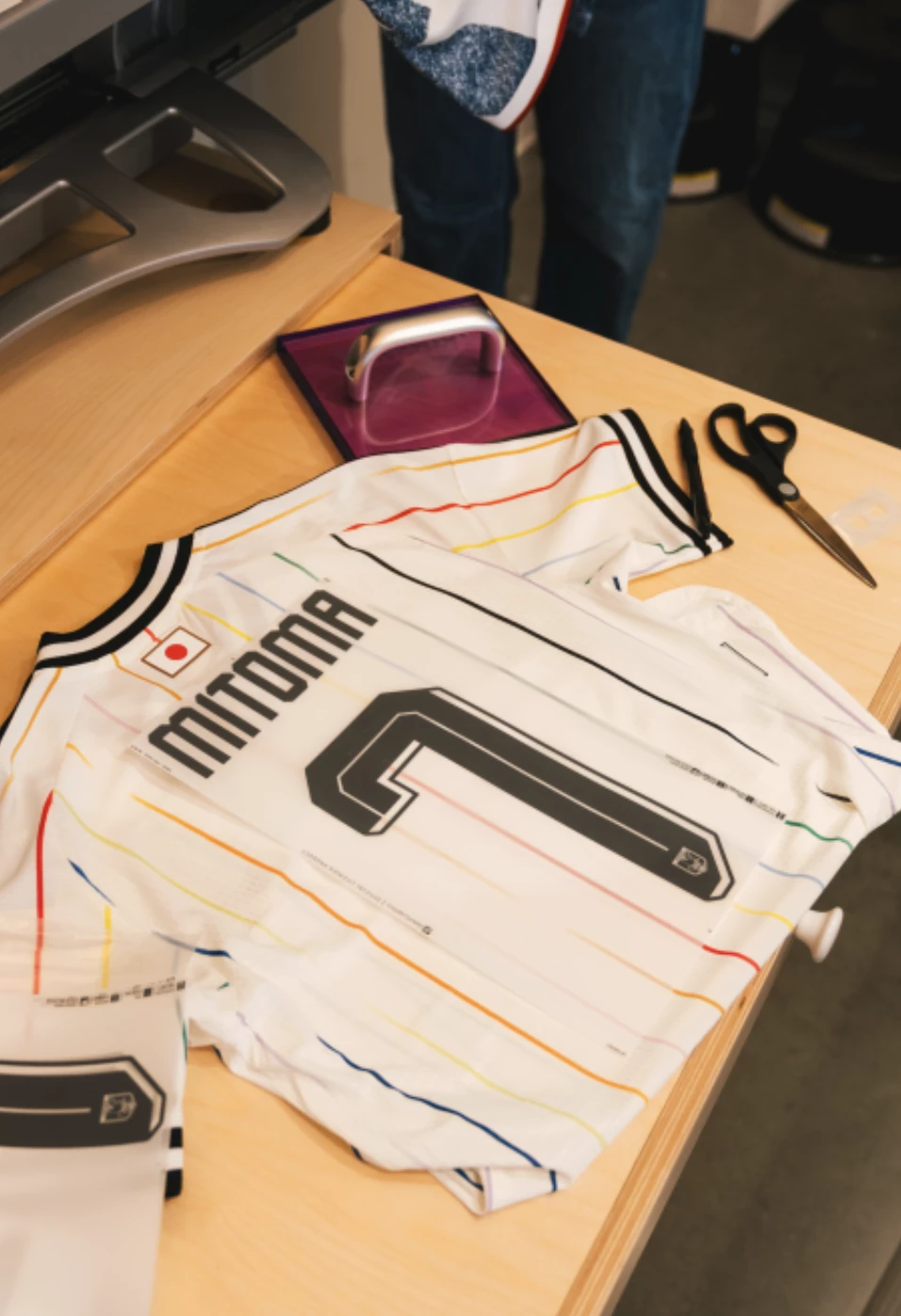 adidas x Airbnb jersey activation | Source: Airbnb adidas x Airbnb jersey activation | Source: Airbnb