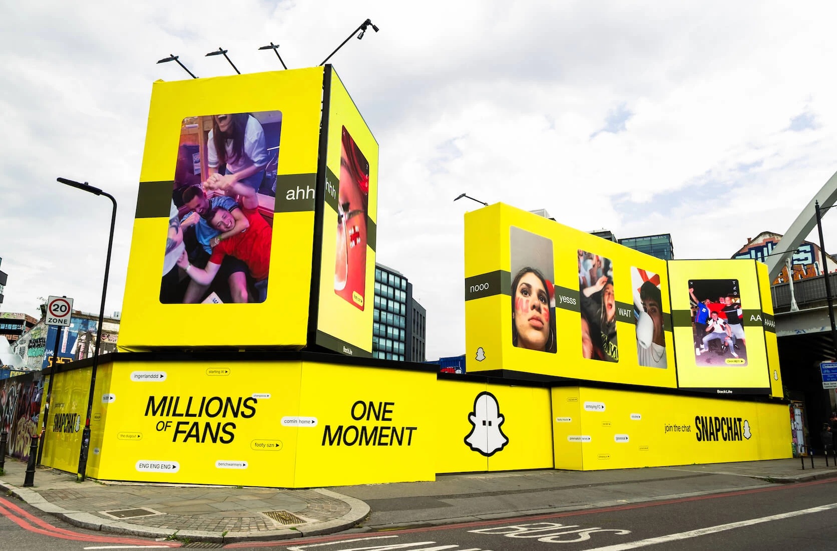 Snap's WC26 OOH Efforts | Source: Snap Snap's WC26 OOH Efforts | Source: Snap