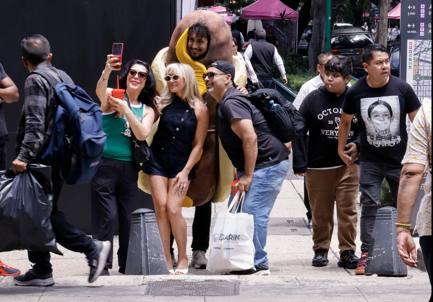 AXE's Wiener Man stunt | Source: AXE AXE's Wiener Man stunt | Source: AXE
