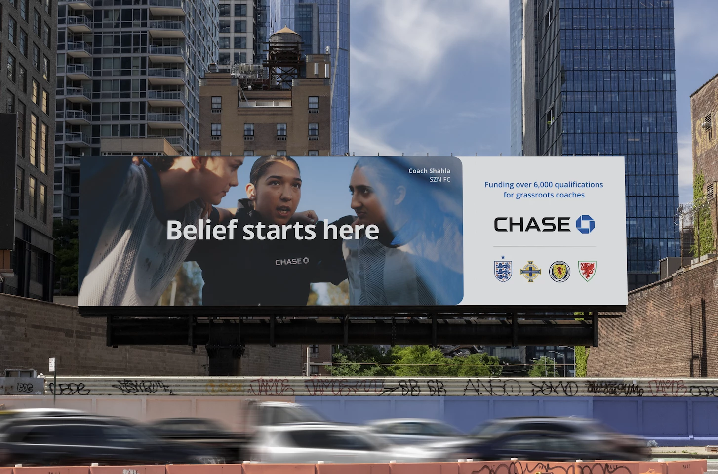 Chase's OOH efforts | Source: Chase UK
