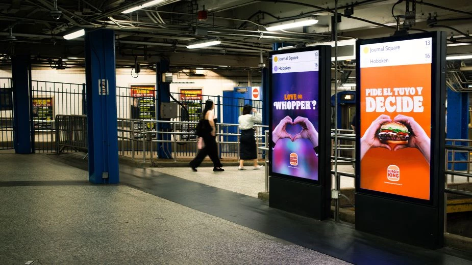 Burger King's OOH for the Whopper | Source: Burger King