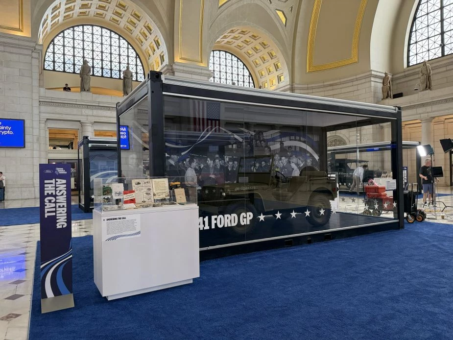 Ford's Driving America Forward exhibit in Union Station | Source: Ford