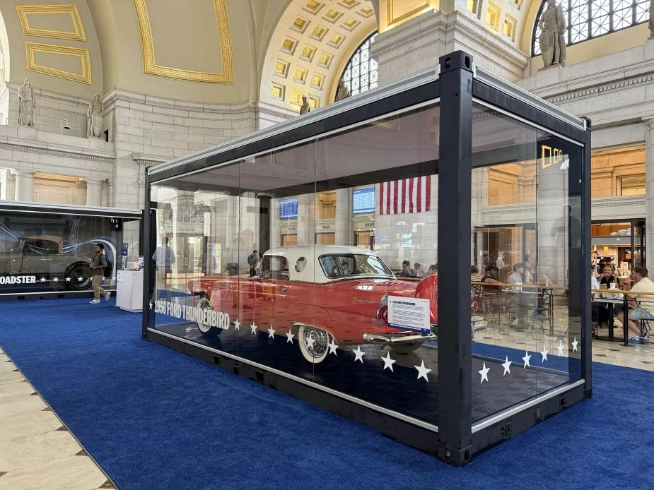 Ford's Driving America Forward exhibit in Union Station | Source: Ford