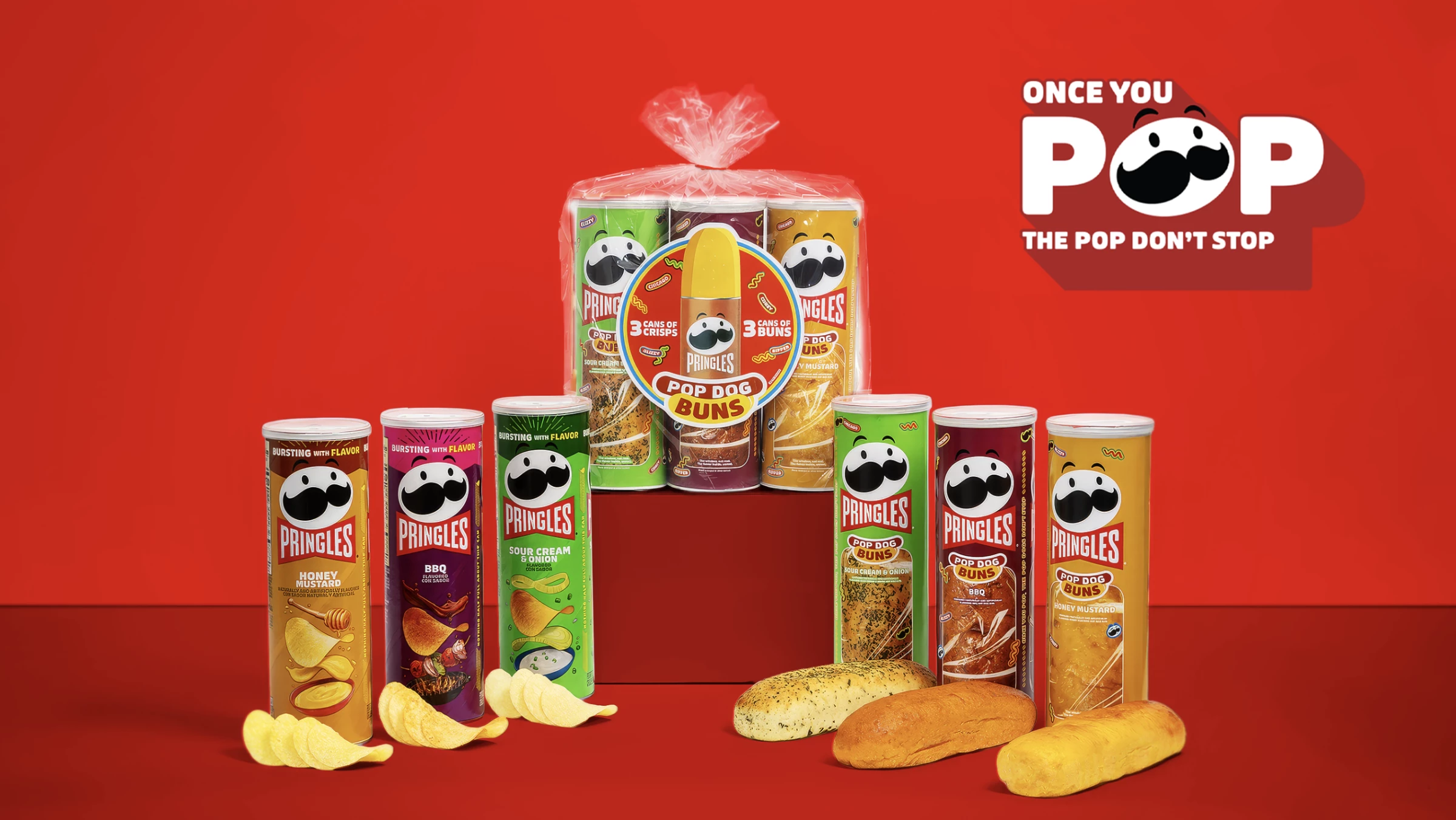 Pringles' Pop Dog Buns | Source: Pringles Pringles' Pop Dog Buns | Source: Pringles