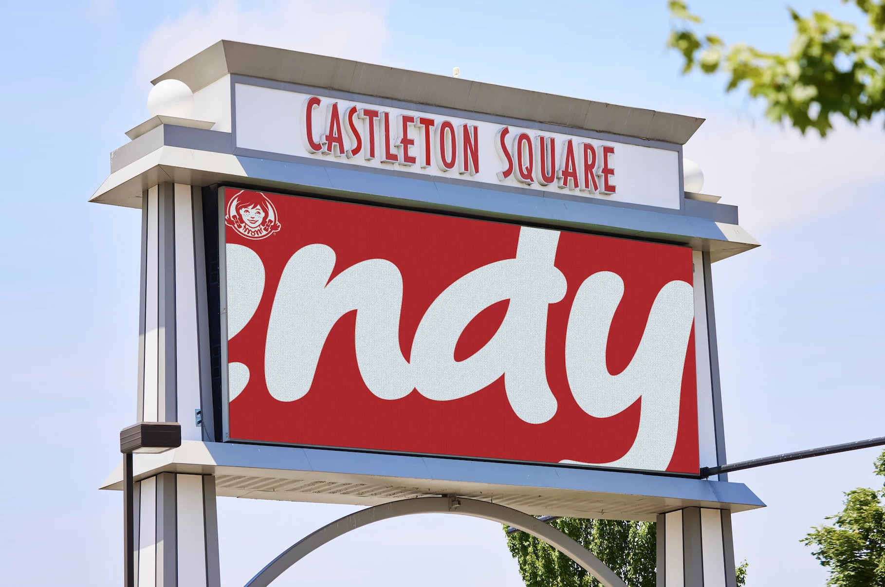 Wendy's "Indy's" OOH billboard | Source: Wendy's