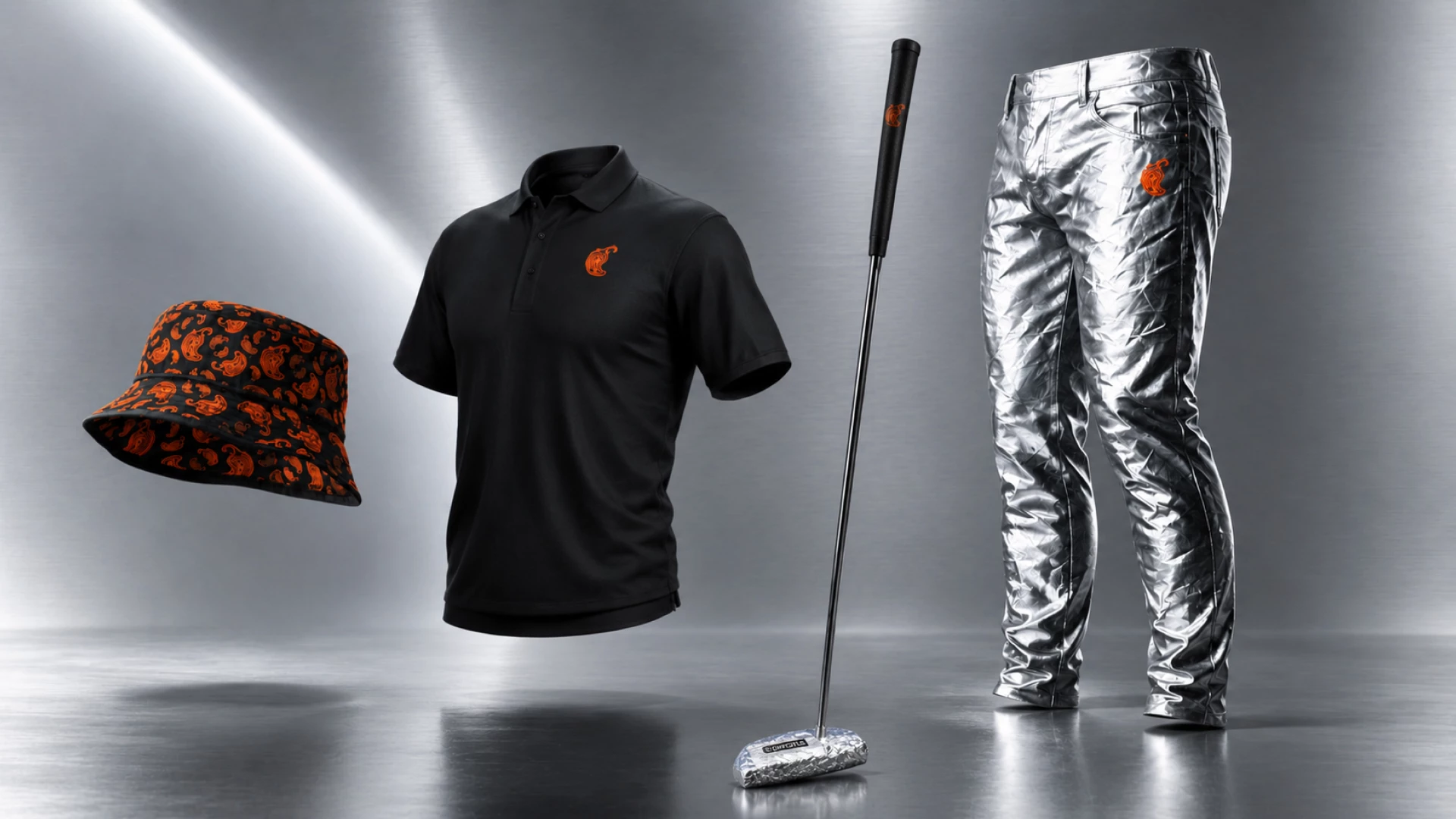 Foil-inspired golf pants in PGA TOUR 2K25 Season 7 | Source: Chipotle Foil-inspired golf pants in PGA TOUR 2K25 Season 7 | Source: Chipotle