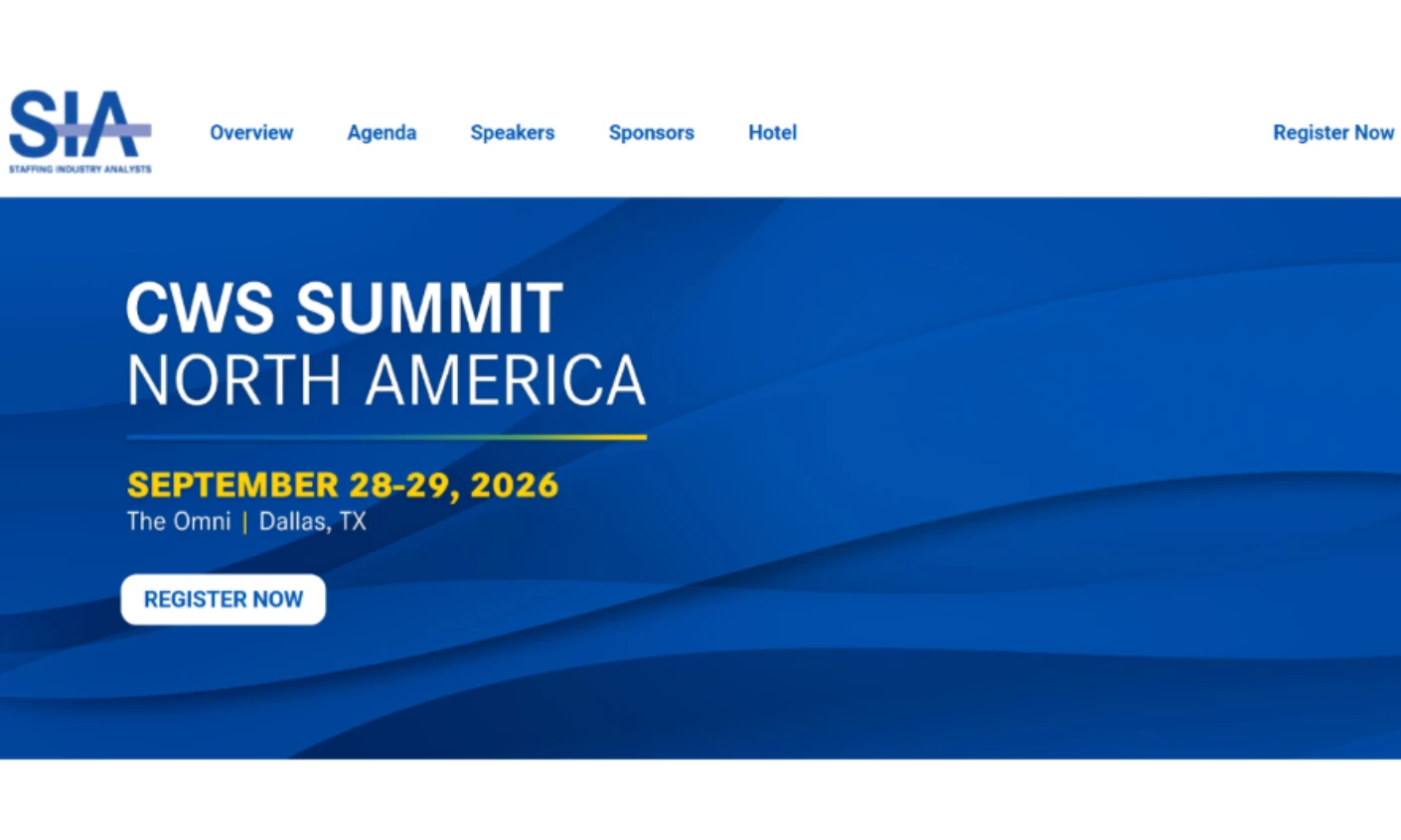 SIA CWS Summit North America
