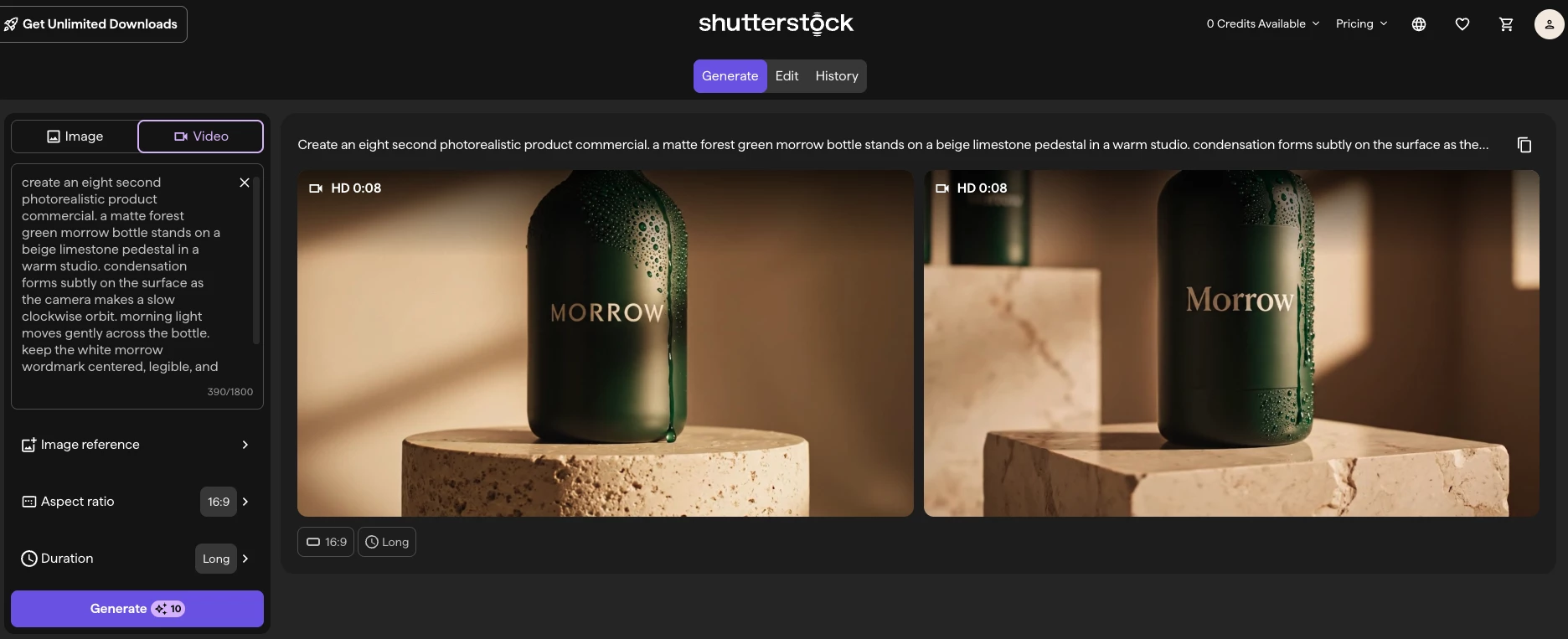 shutterstock-text-to-video Shutterstock Text to Video Generator