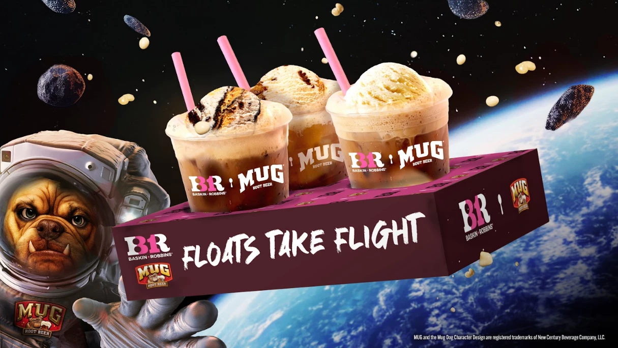 MUG Root Beer and Baskin-Robbins' Limited-Time Offering | Source: MUG Root Beer MUG Root Beer and Baskin-Robbins' Limited-Time Offering | Source: MUG Root Beer