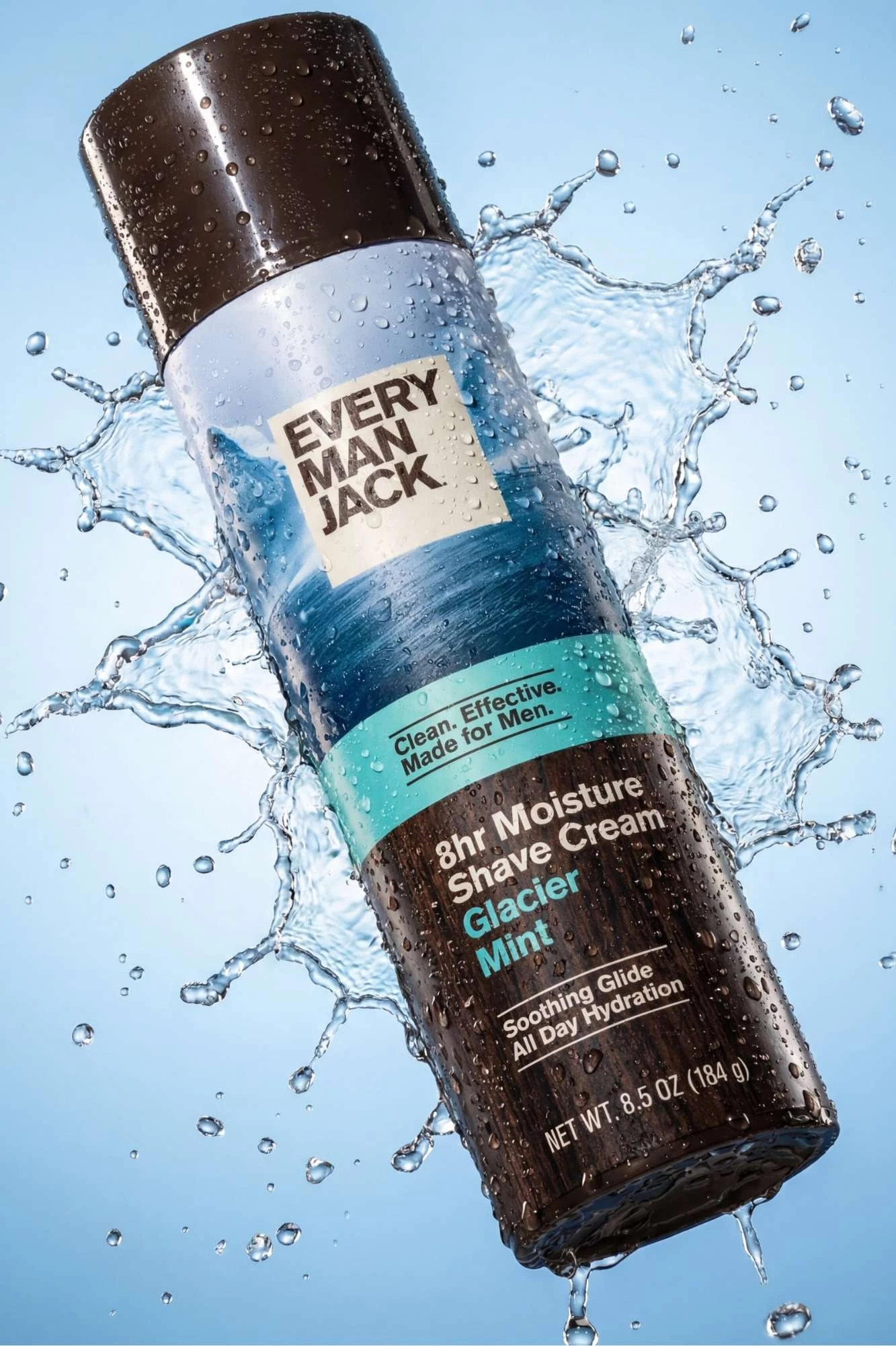 emj-shave-cream-glacier-mint Every Man Jack 8H Moisture Shave Cream Glacier Mint