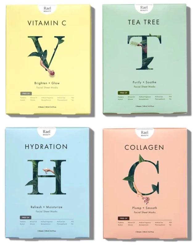 product packaging design: Rael