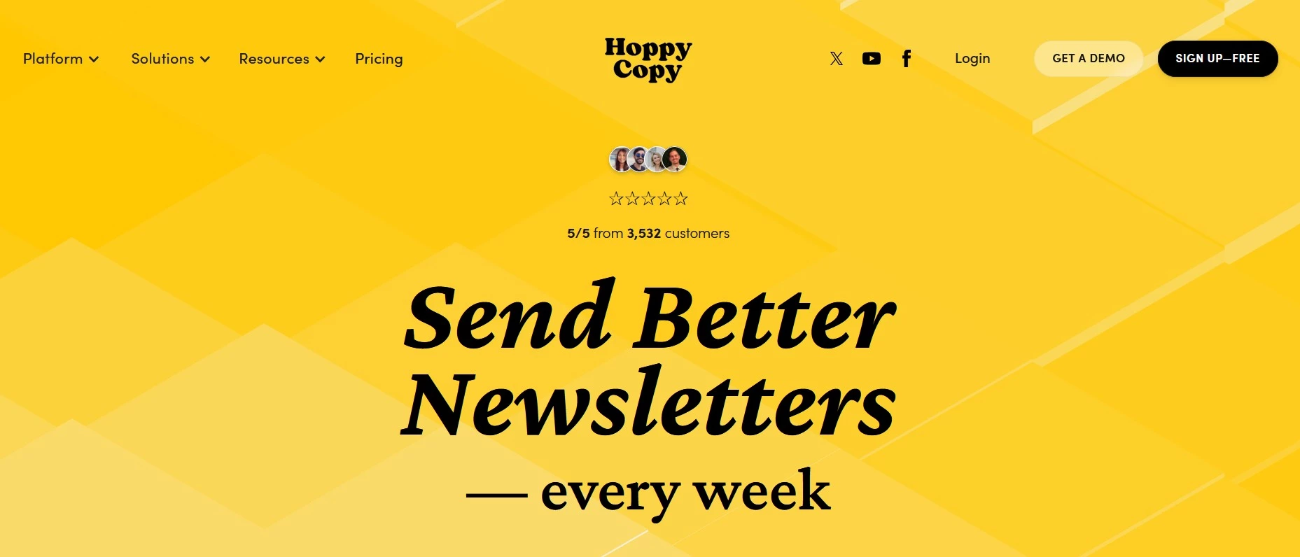 Hoppy Copy homepage