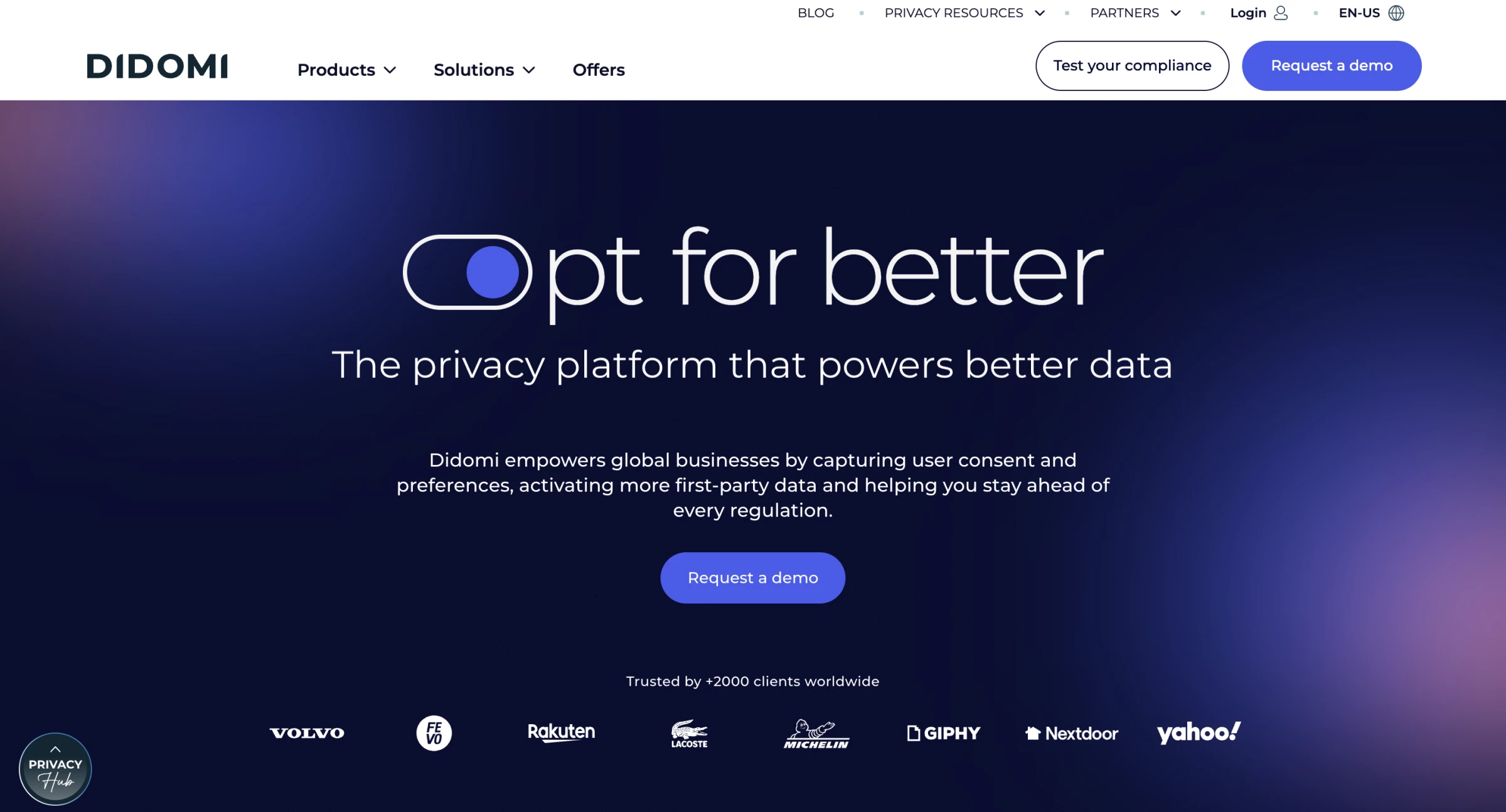 best consent management platform: didomi