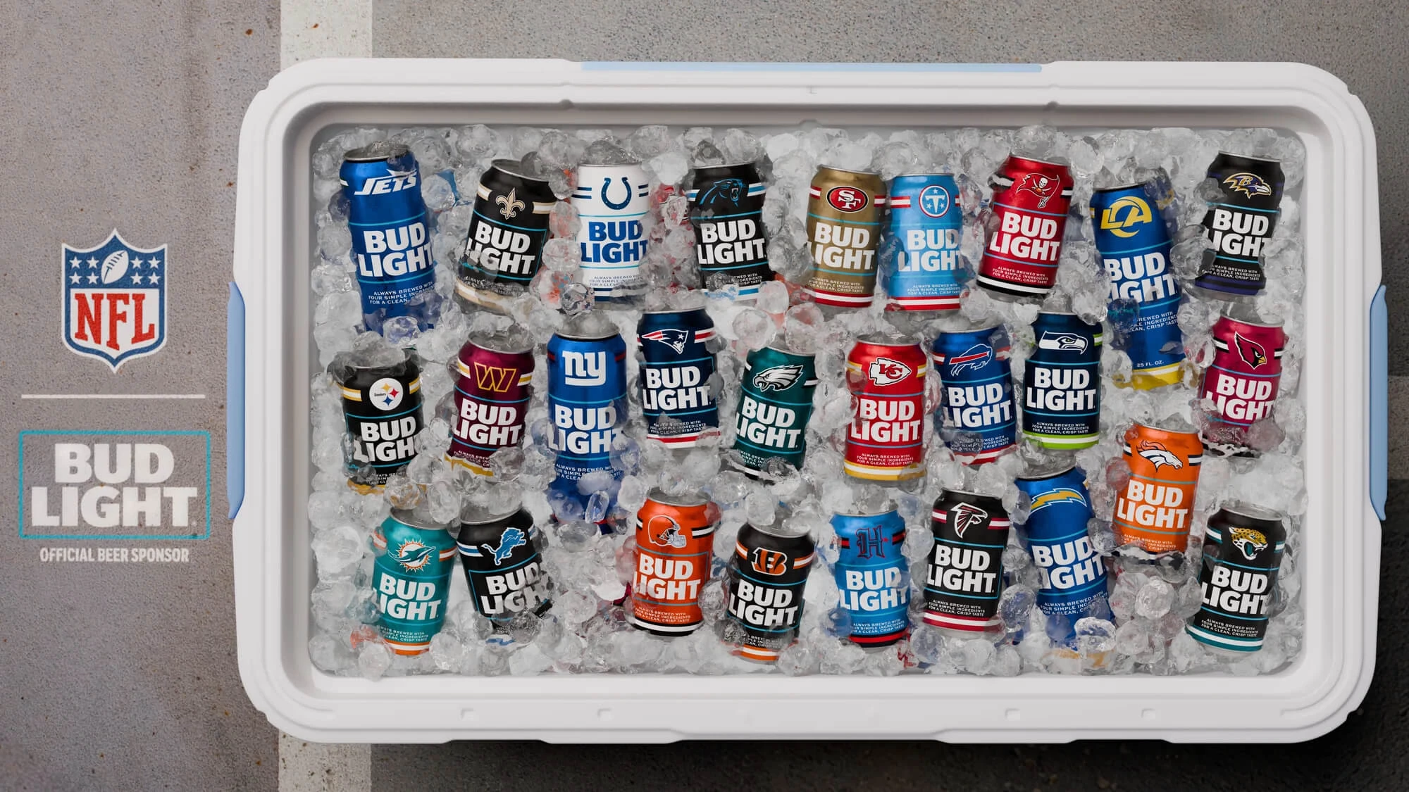 Bud Light's Team Cans | Source: Bud Light