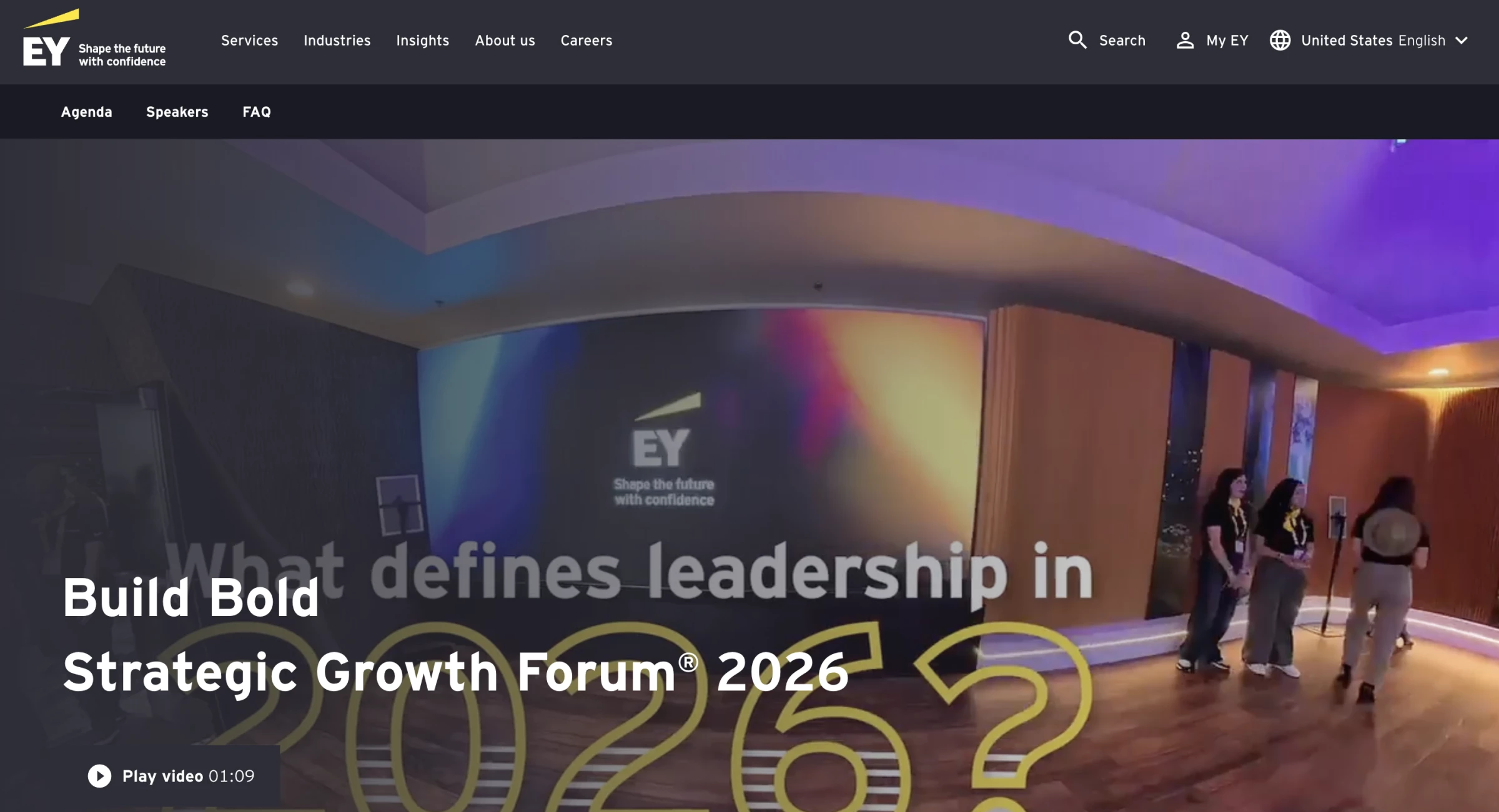 EY Strategic Growth homepage EY Strategic Growth homepage