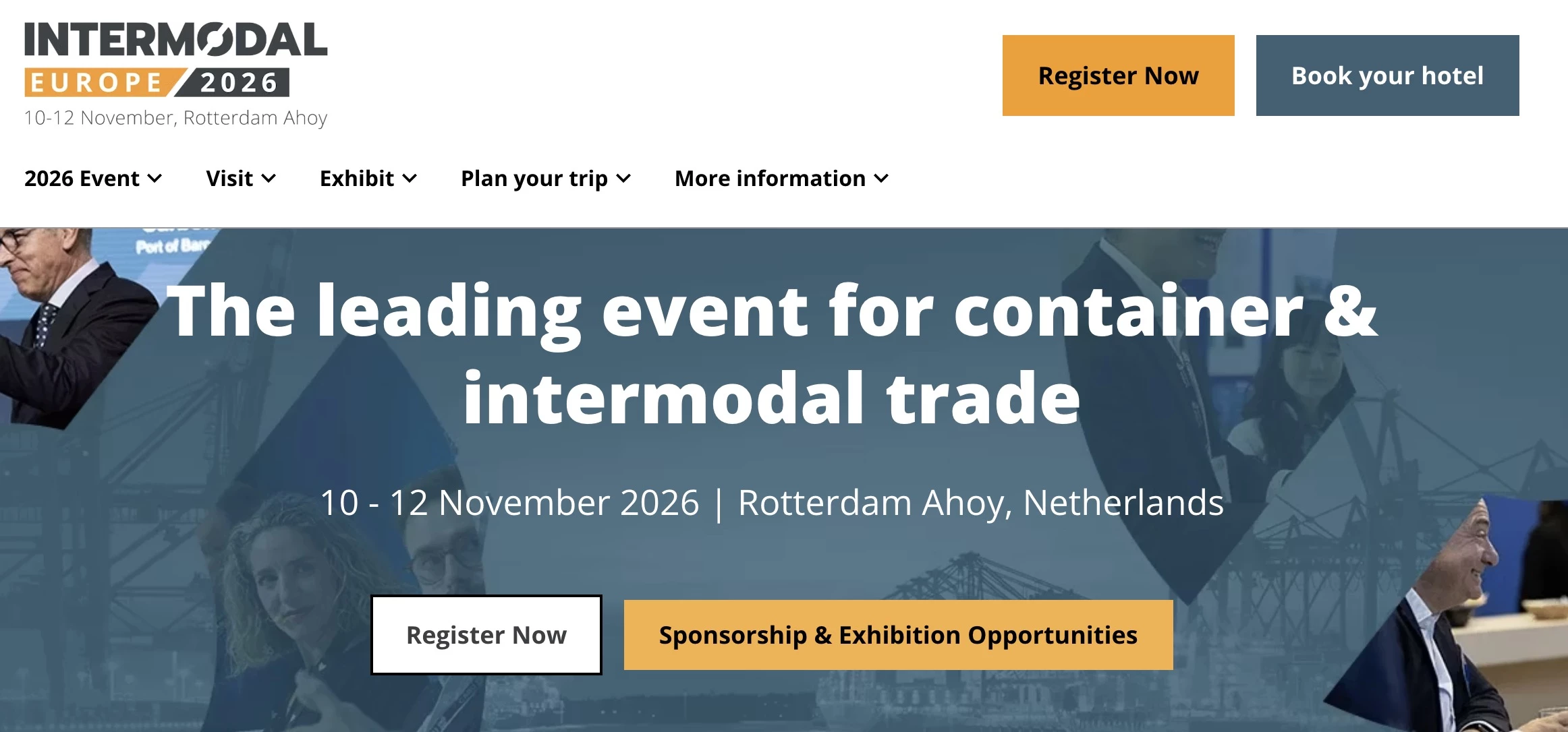 Intermodal Europe 2026 homepage Intermodal Europe 2026 homepage
