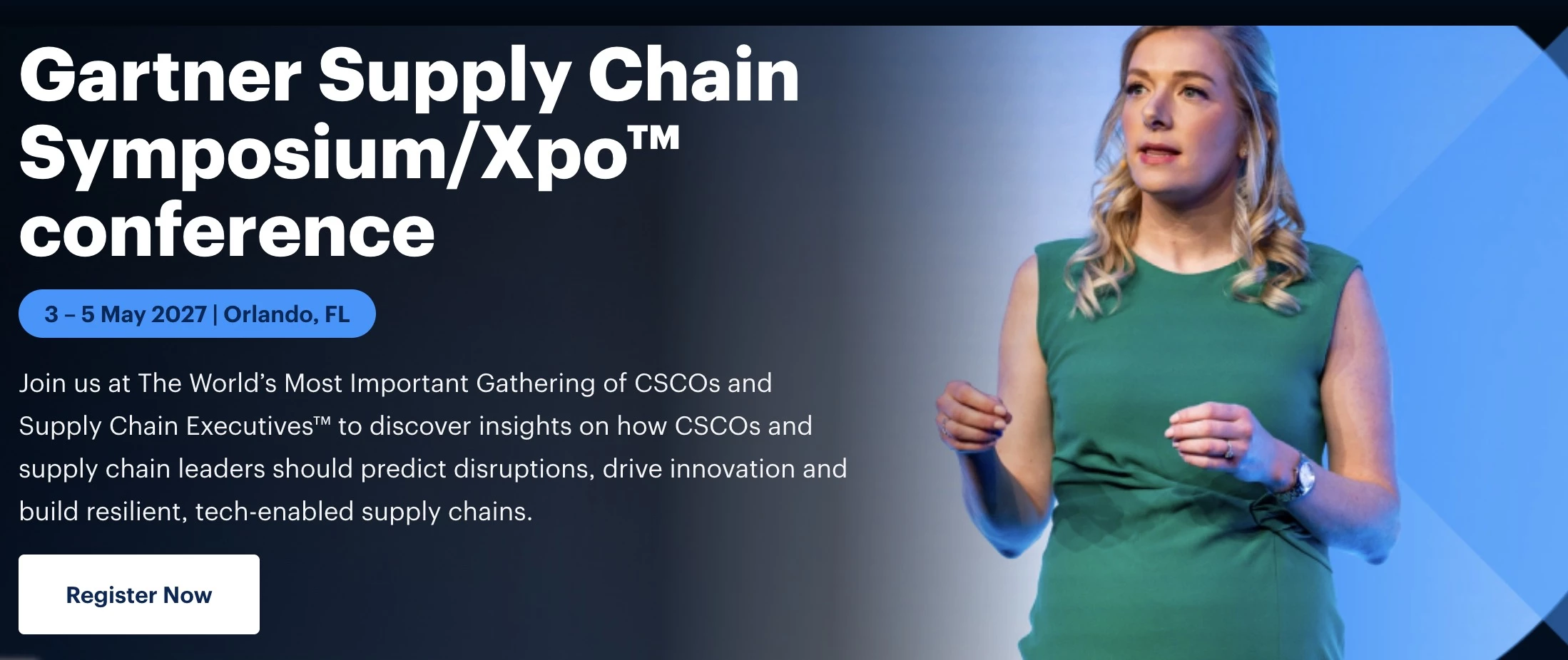 Gartner Supply Chain Symposium homepage Gartner Supply Chain Symposium homepage