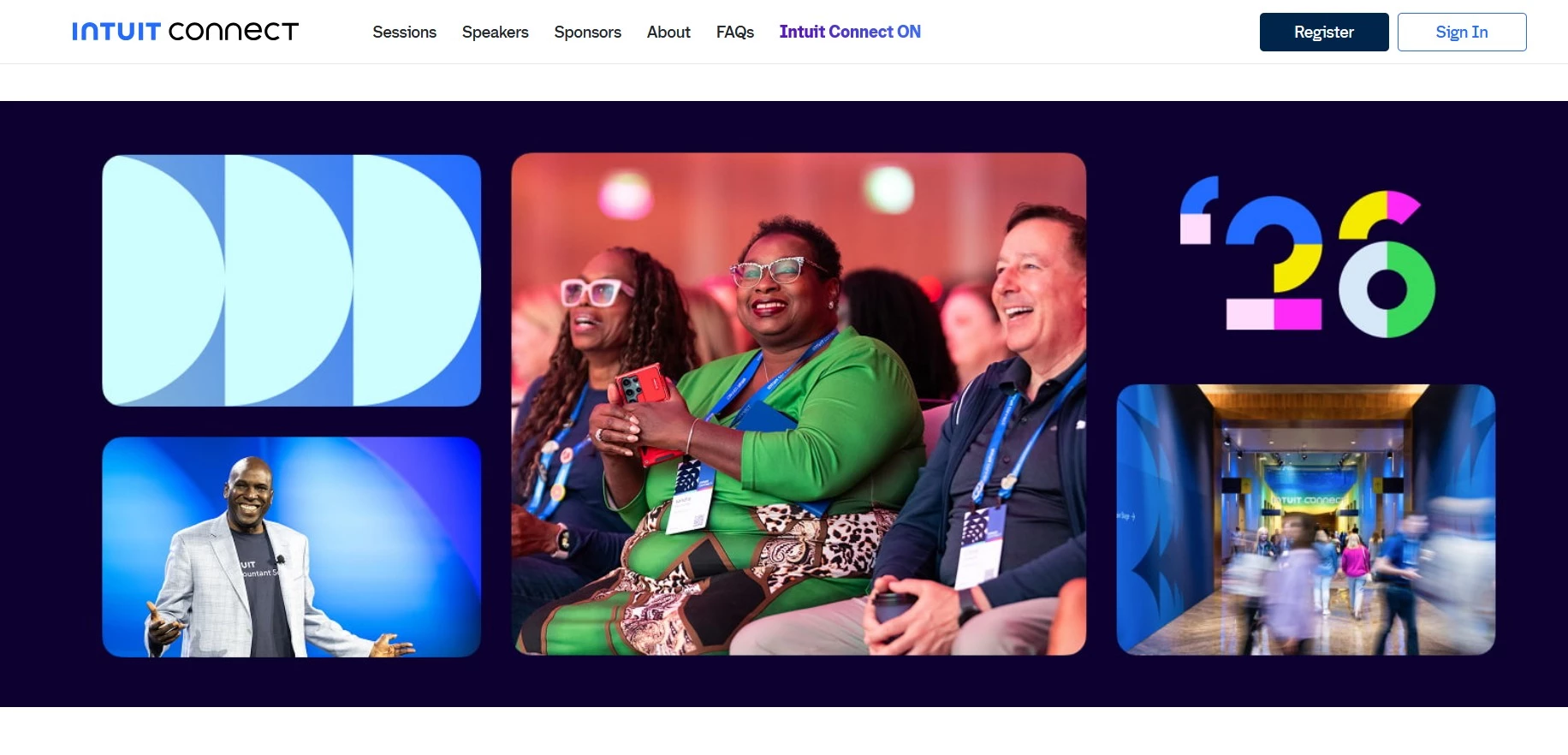 Intuit Connect Intuit Connect accounting conference homepage