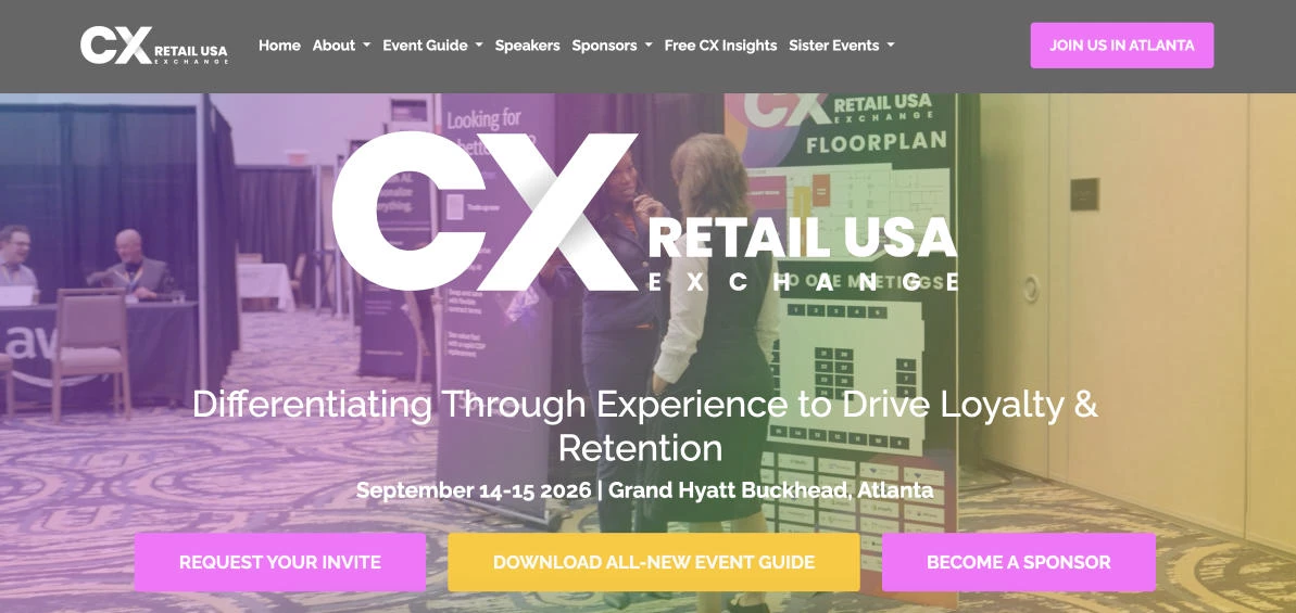 CX Retail Exchange USA homepage