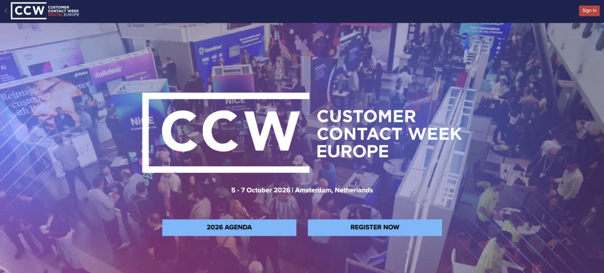 Customer Contact Week Europe Summit homepage