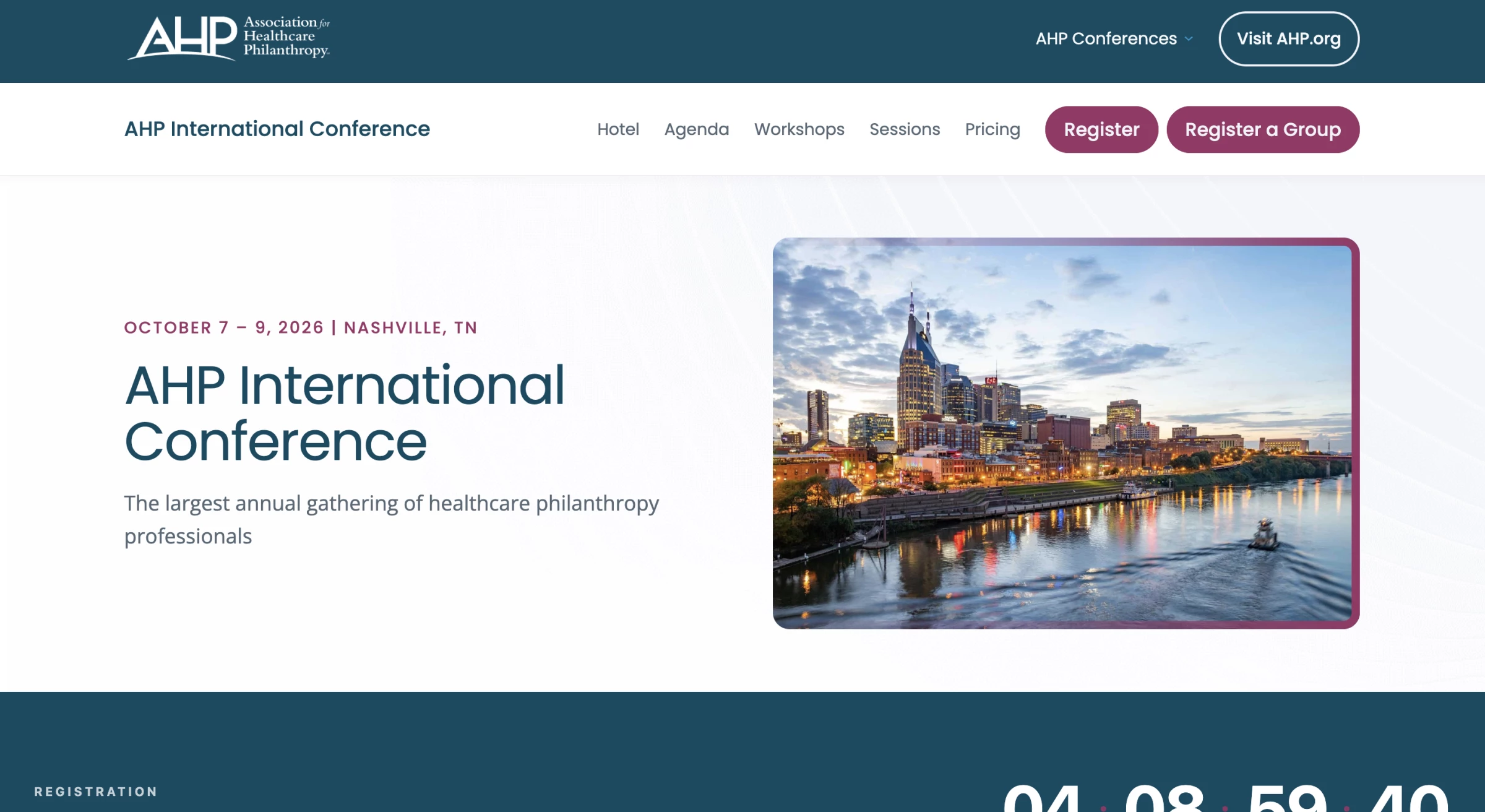 AHP homepage