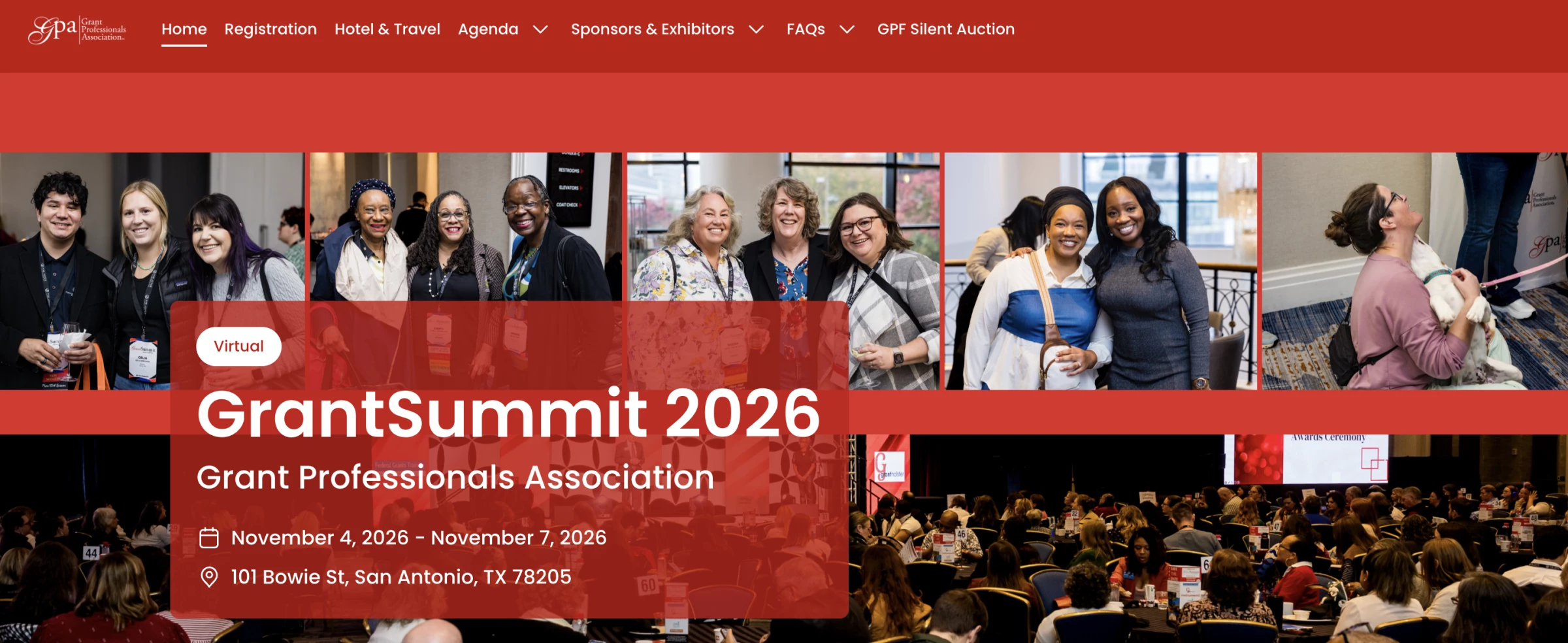 GrantSummit homepage