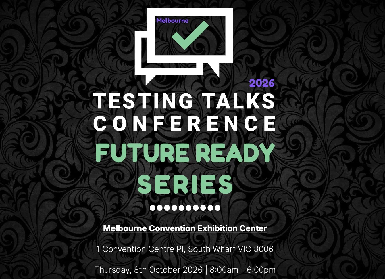Testing Talks conference homepage Testing Talks conference homepage